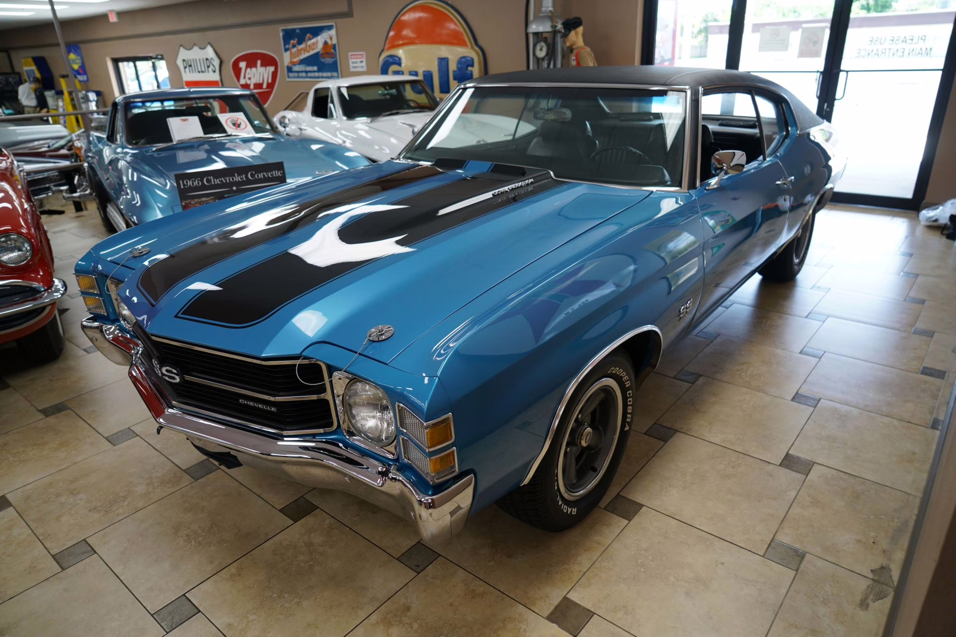 1971 Mulsanne Blue Chevrolet Chevelle