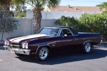 1970 Plum Chevrolet Elcamino