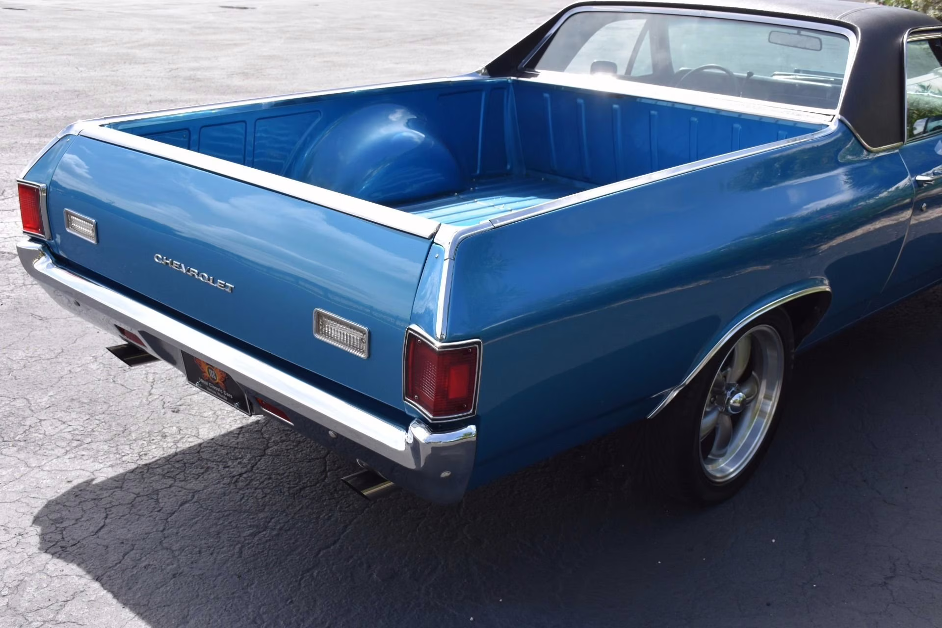 1971 Blue Chevrolet El Camino