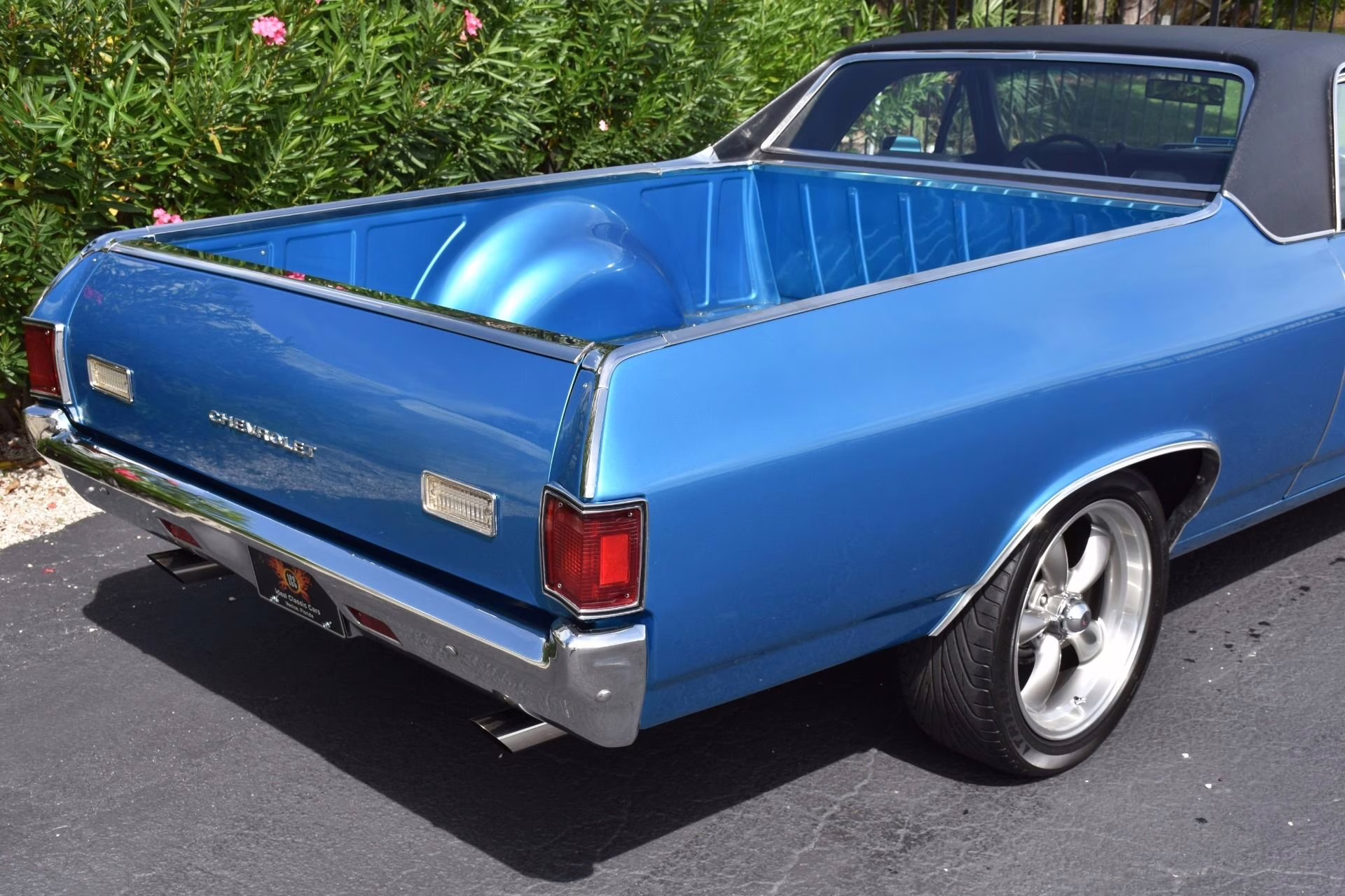 1971 Blue Chevrolet El Camino