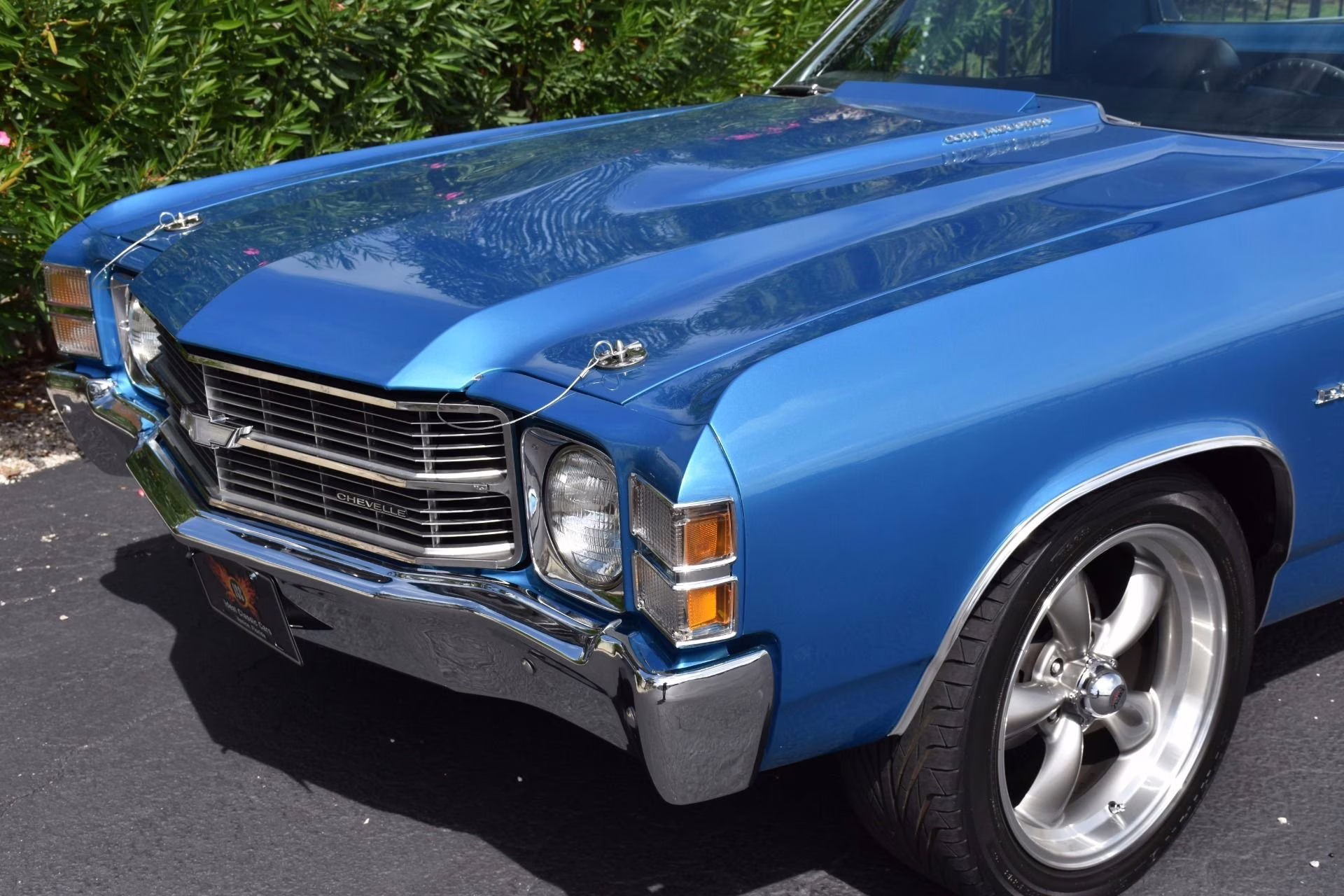 1971 Blue Chevrolet El Camino