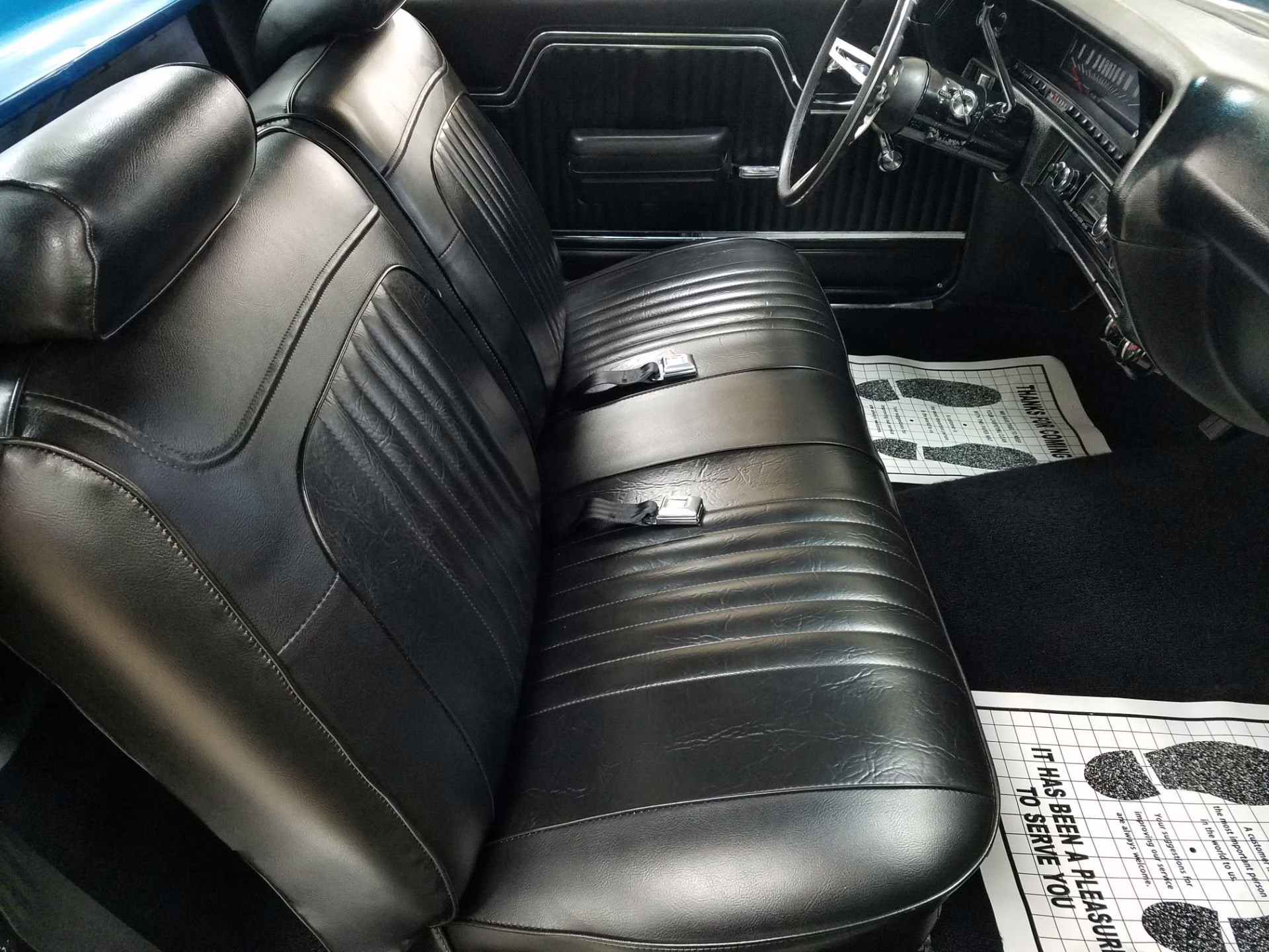 1971 Blue Chevrolet El Camino