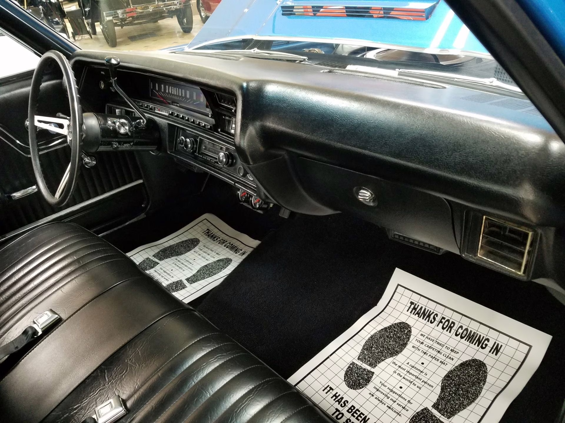 1971 Blue Chevrolet El Camino