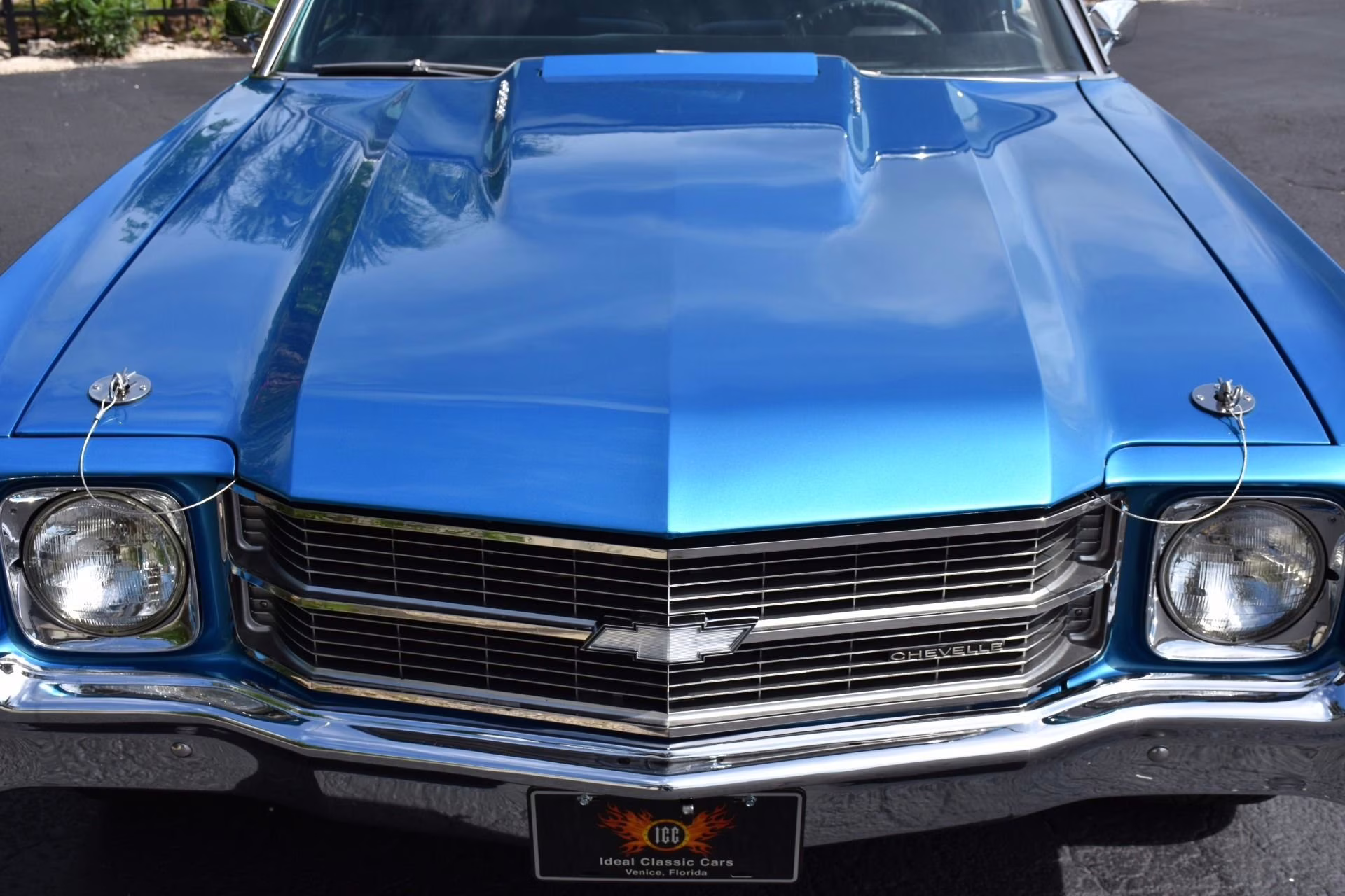 1971 Blue Chevrolet El Camino