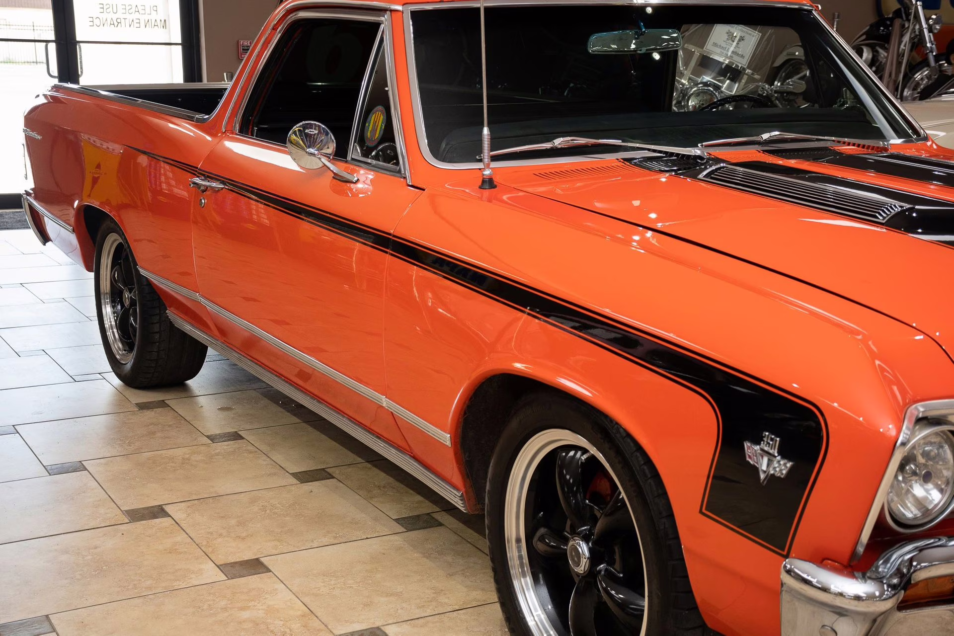 1967 Orange/Black Chevrolet El Camino