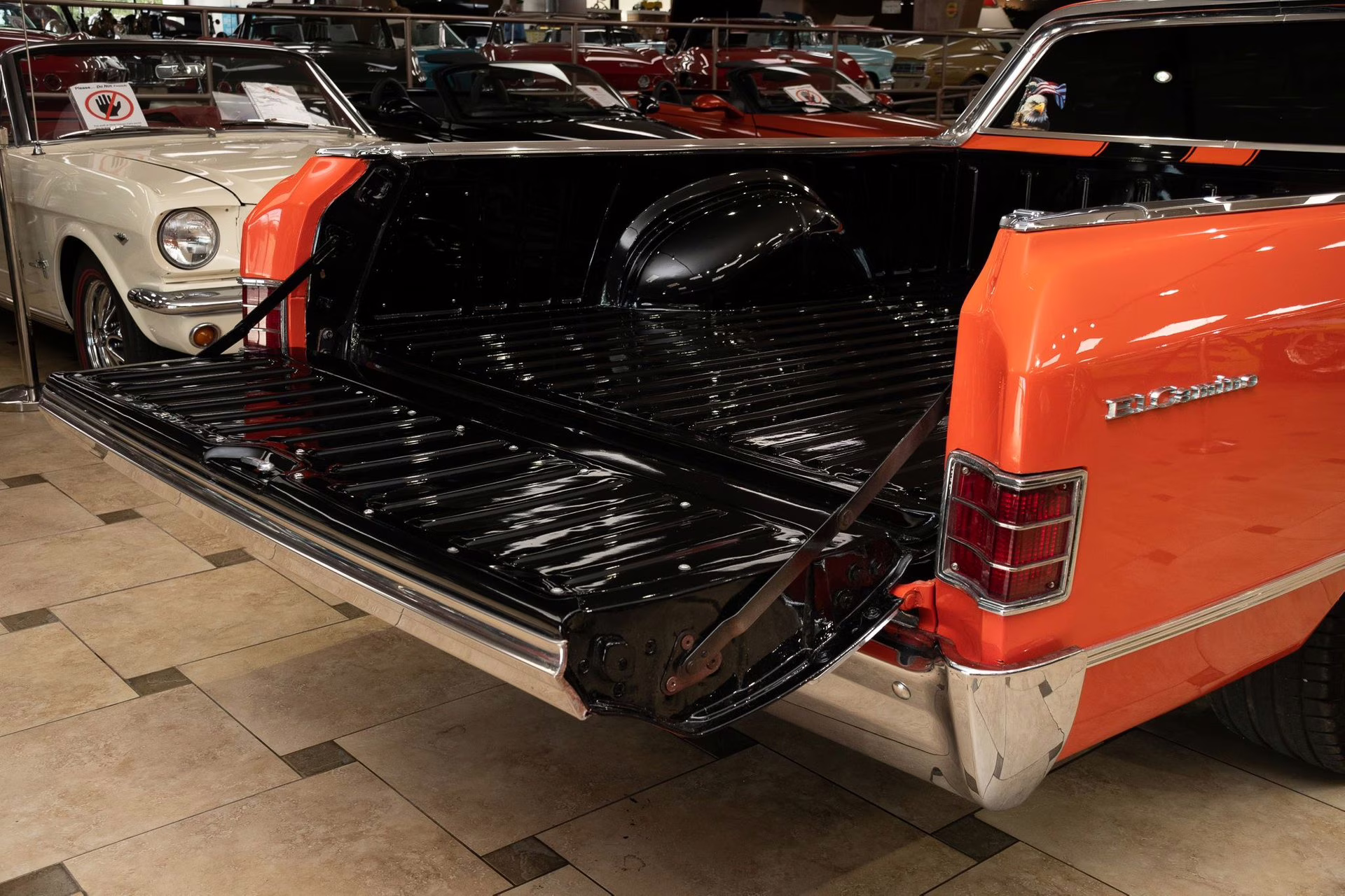 1967 Orange/Black Chevrolet El Camino