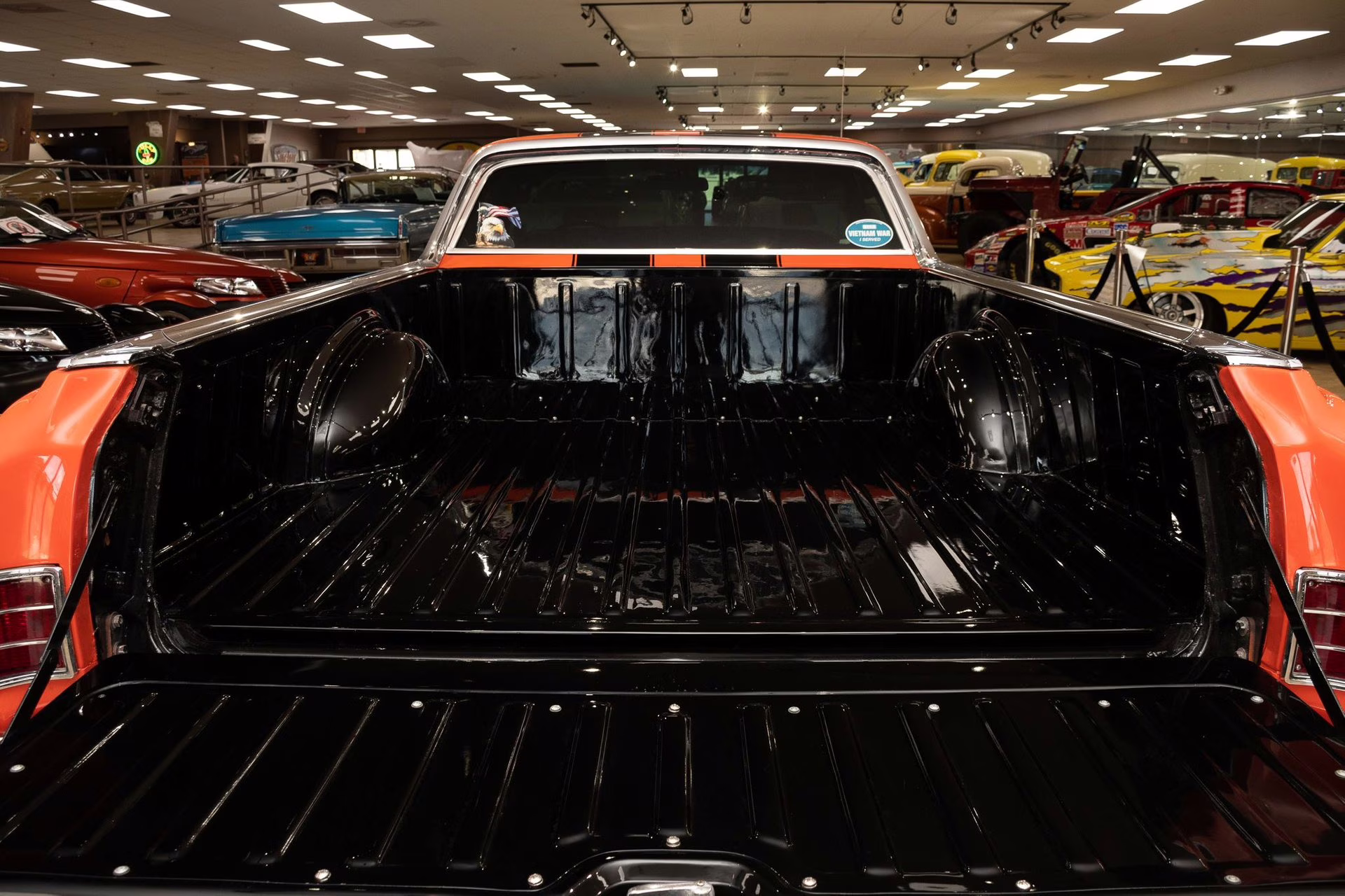 1967 Orange/Black Chevrolet El Camino