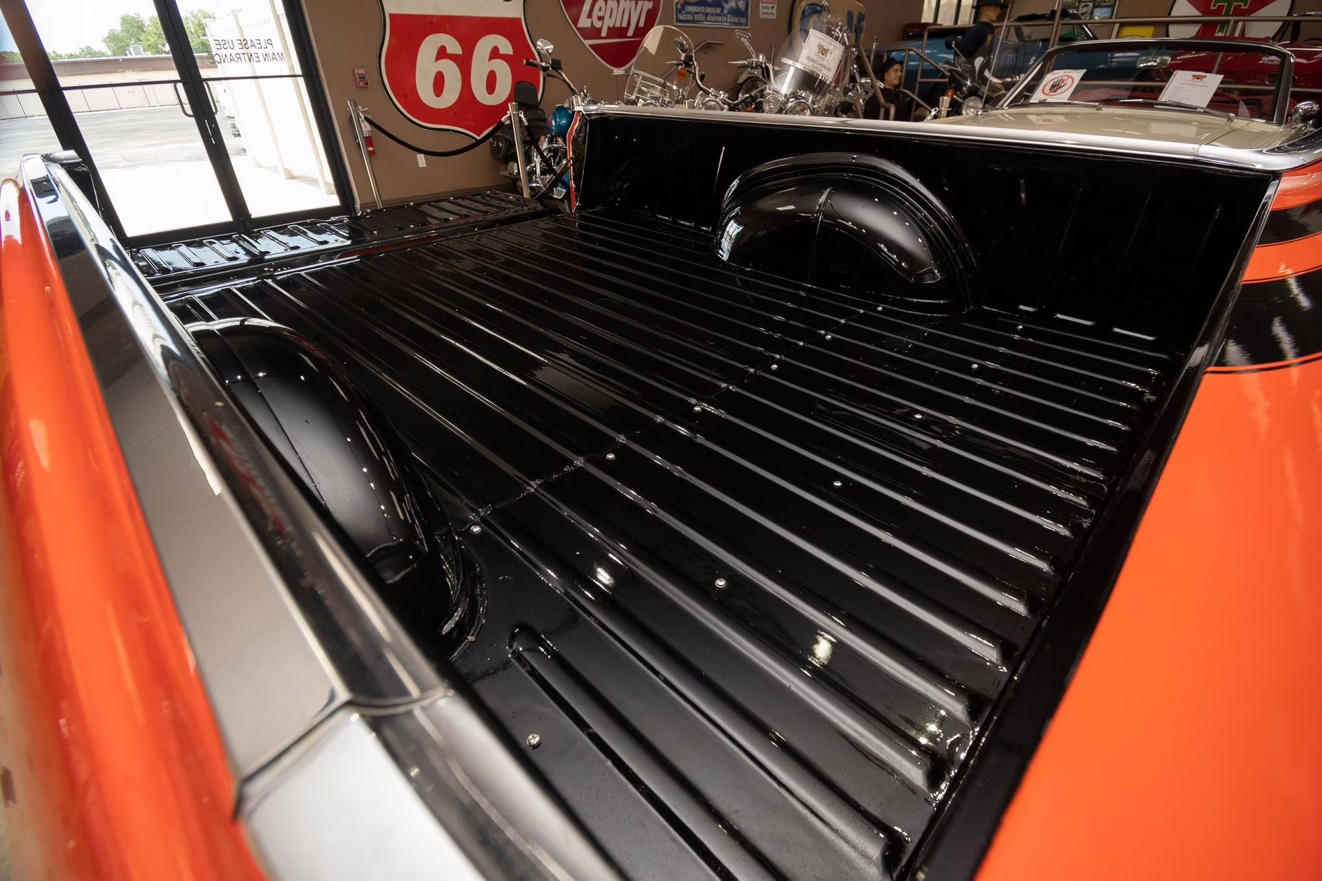 1967 Orange/Black Chevrolet El Camino