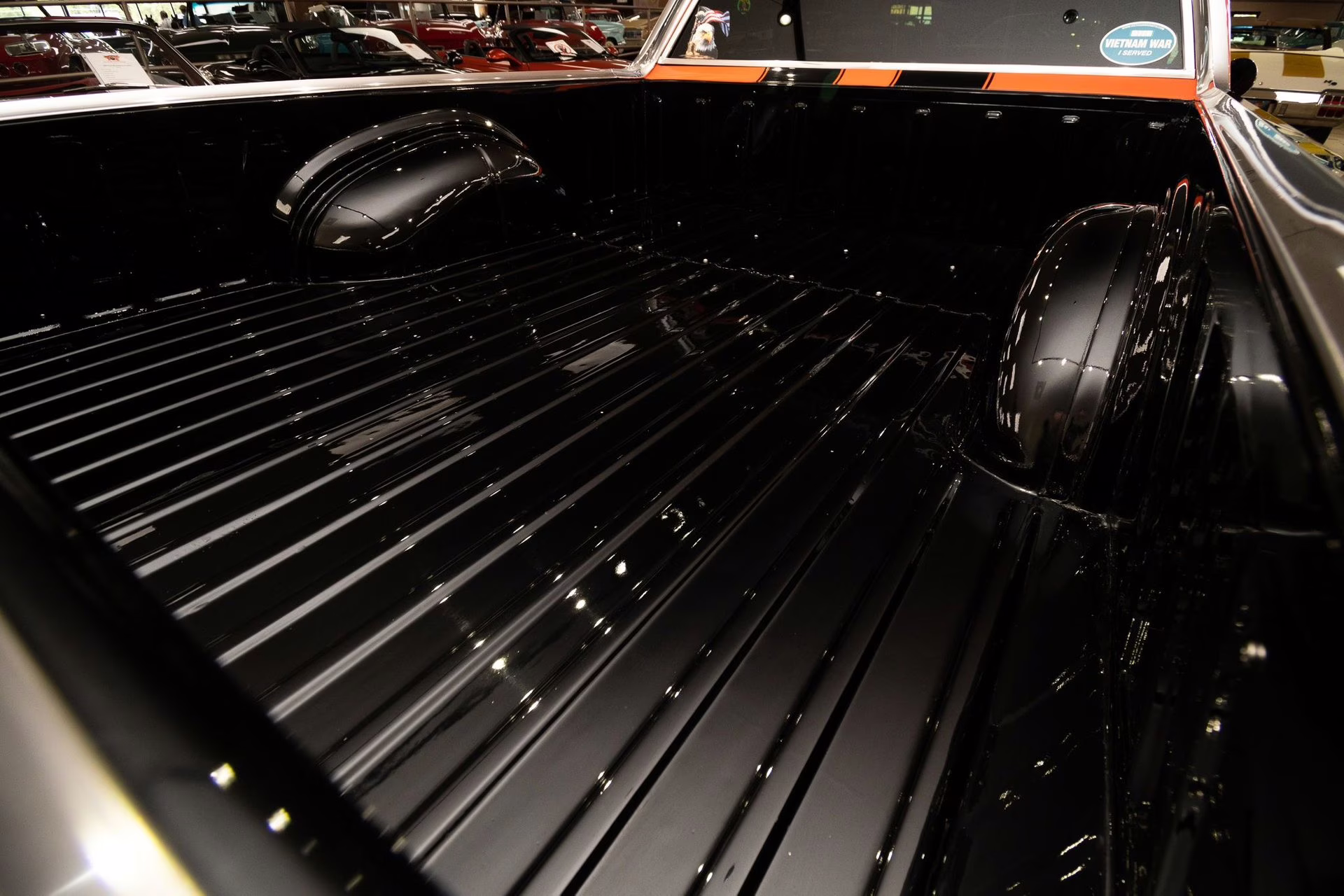 1967 Orange/Black Chevrolet El Camino