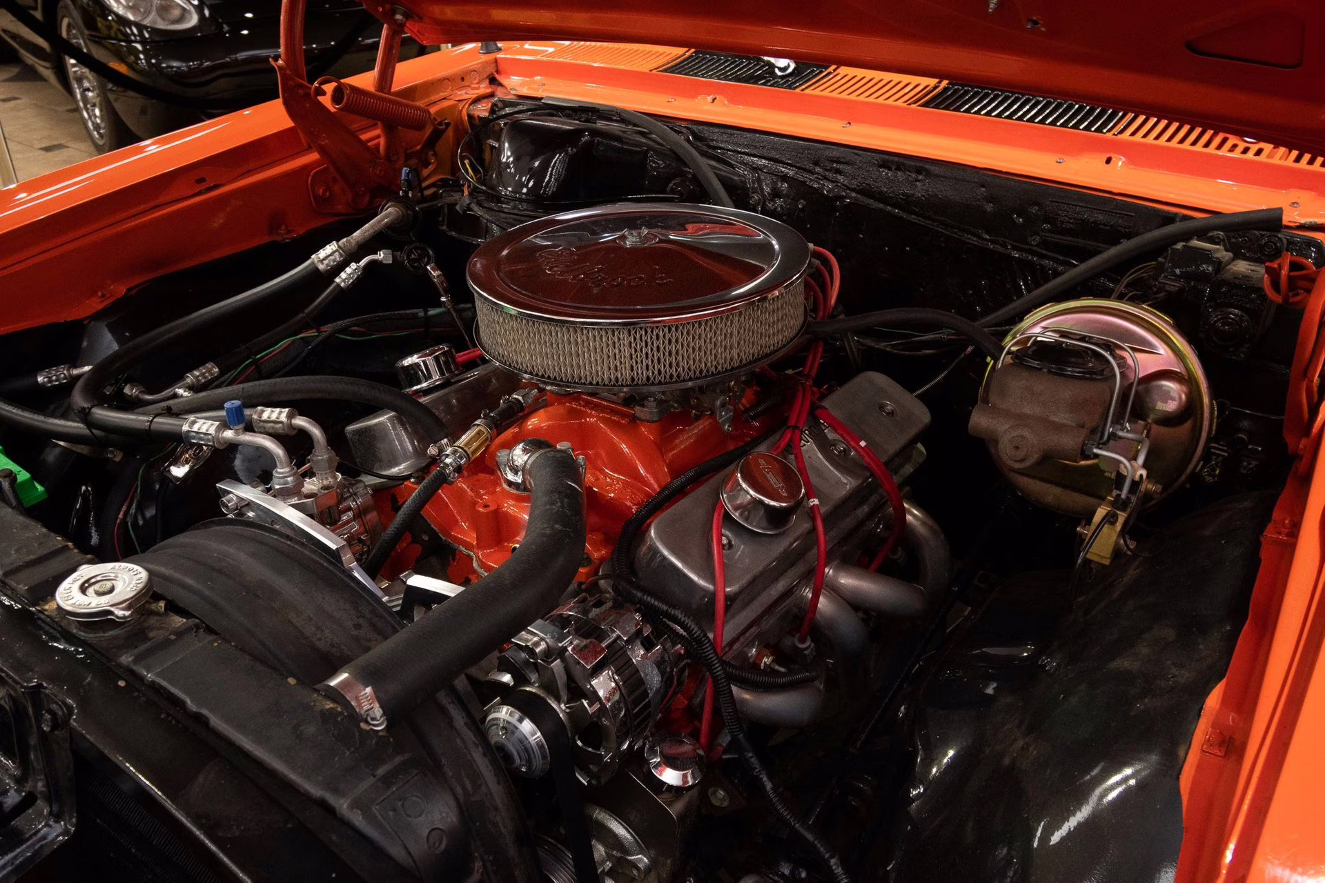 1967 Orange/Black Chevrolet El Camino