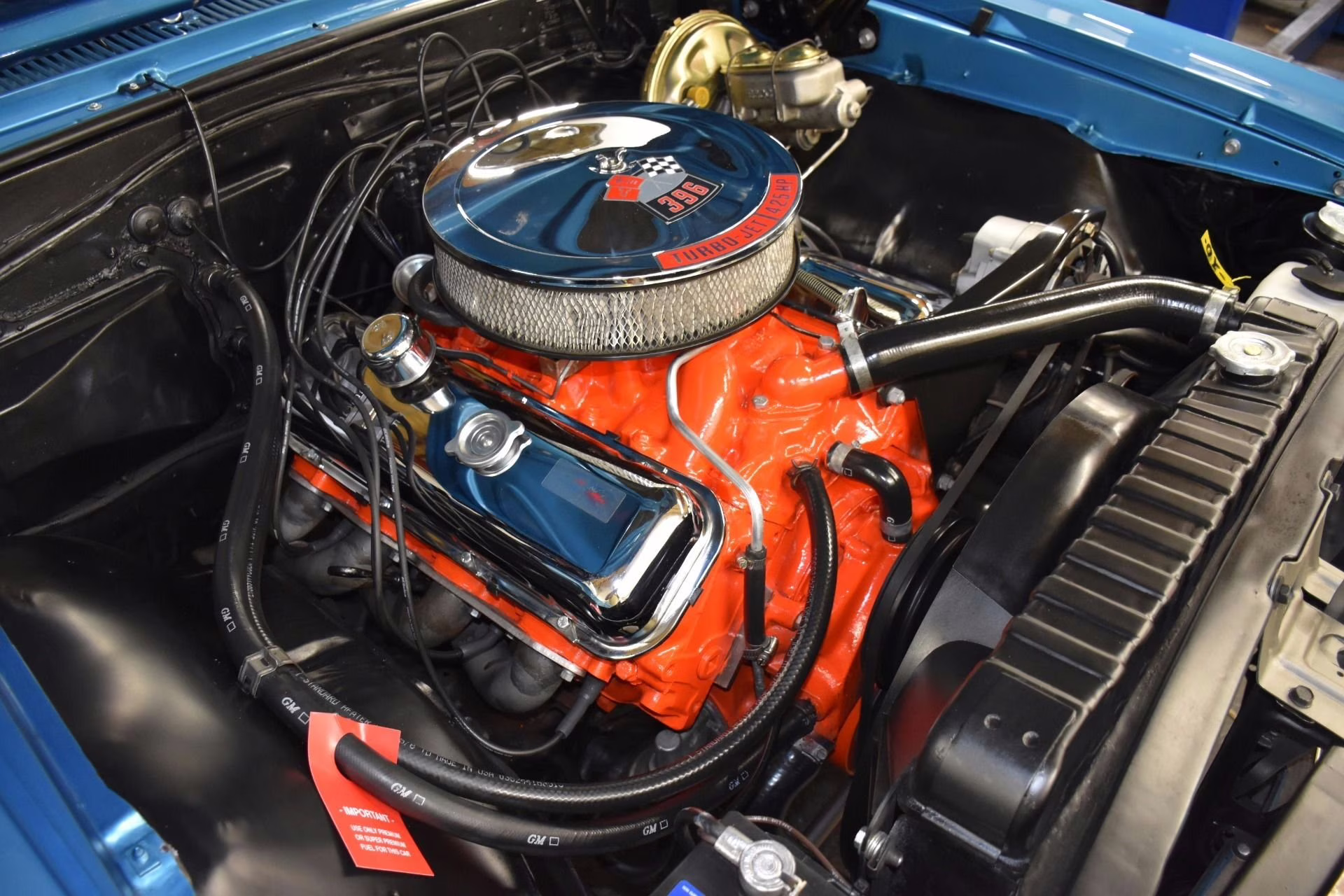 1967 Blue Chevrolet Chevelle