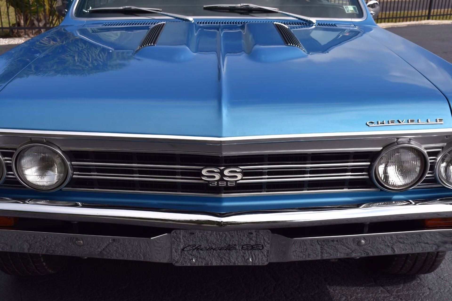 1967 Blue Chevrolet Chevelle