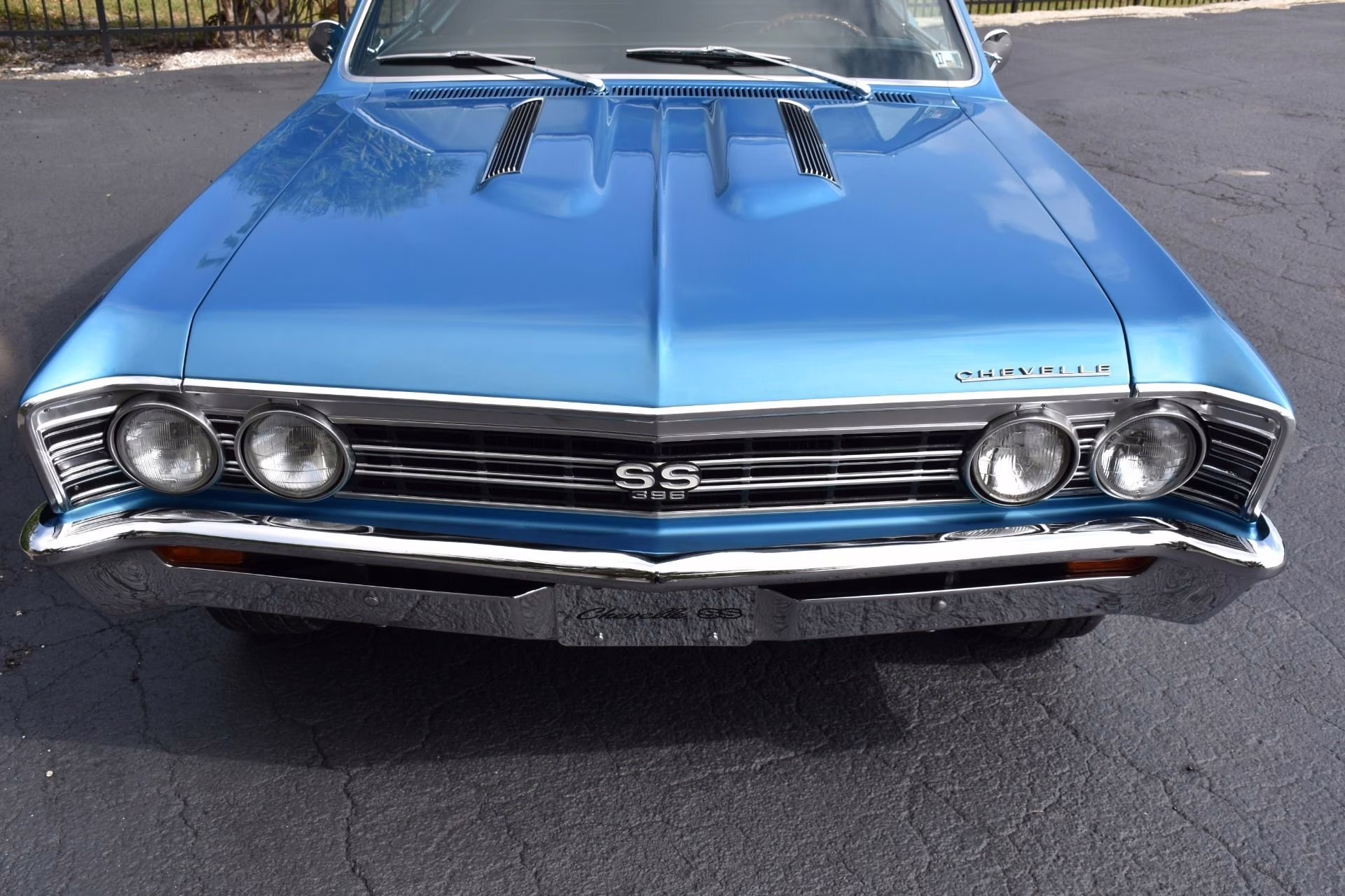 1967 Blue Chevrolet Chevelle