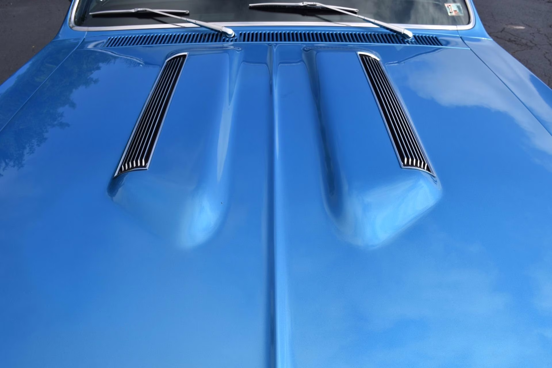 1967 Blue Chevrolet Chevelle