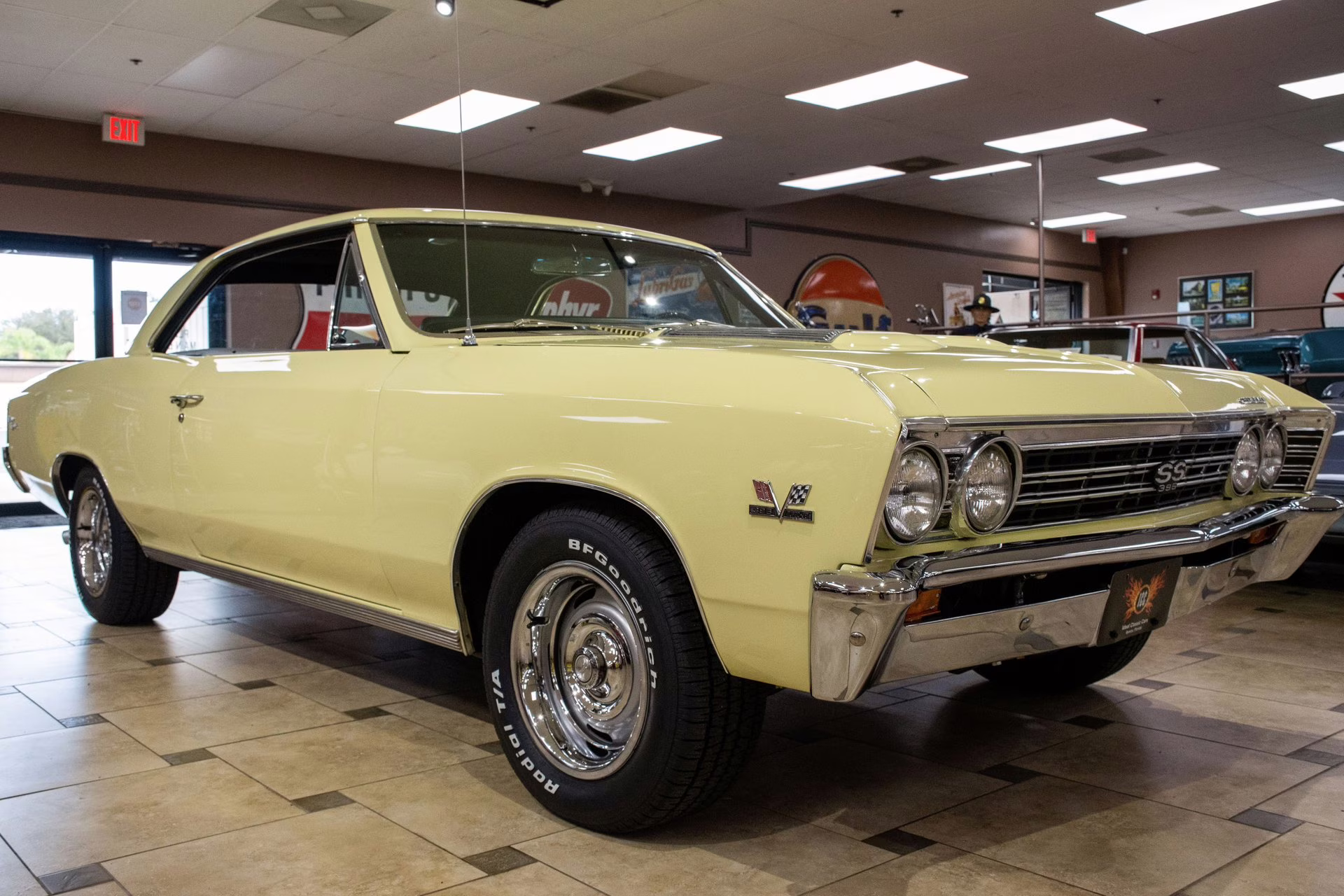 1967 Butternut Yellow Chevrolet Chevelle