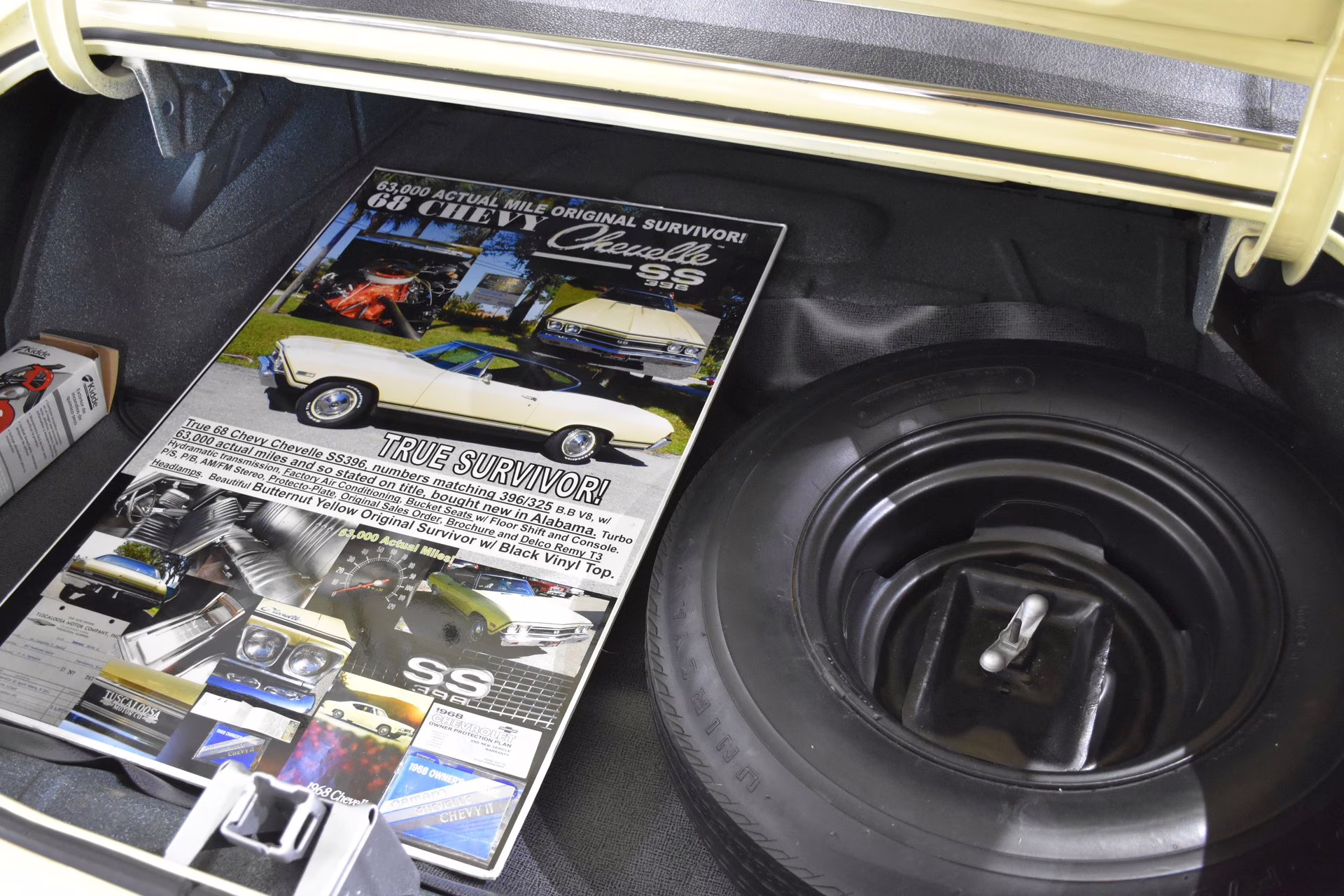 1968 Butternut Yellow Chevrolet Chevelle