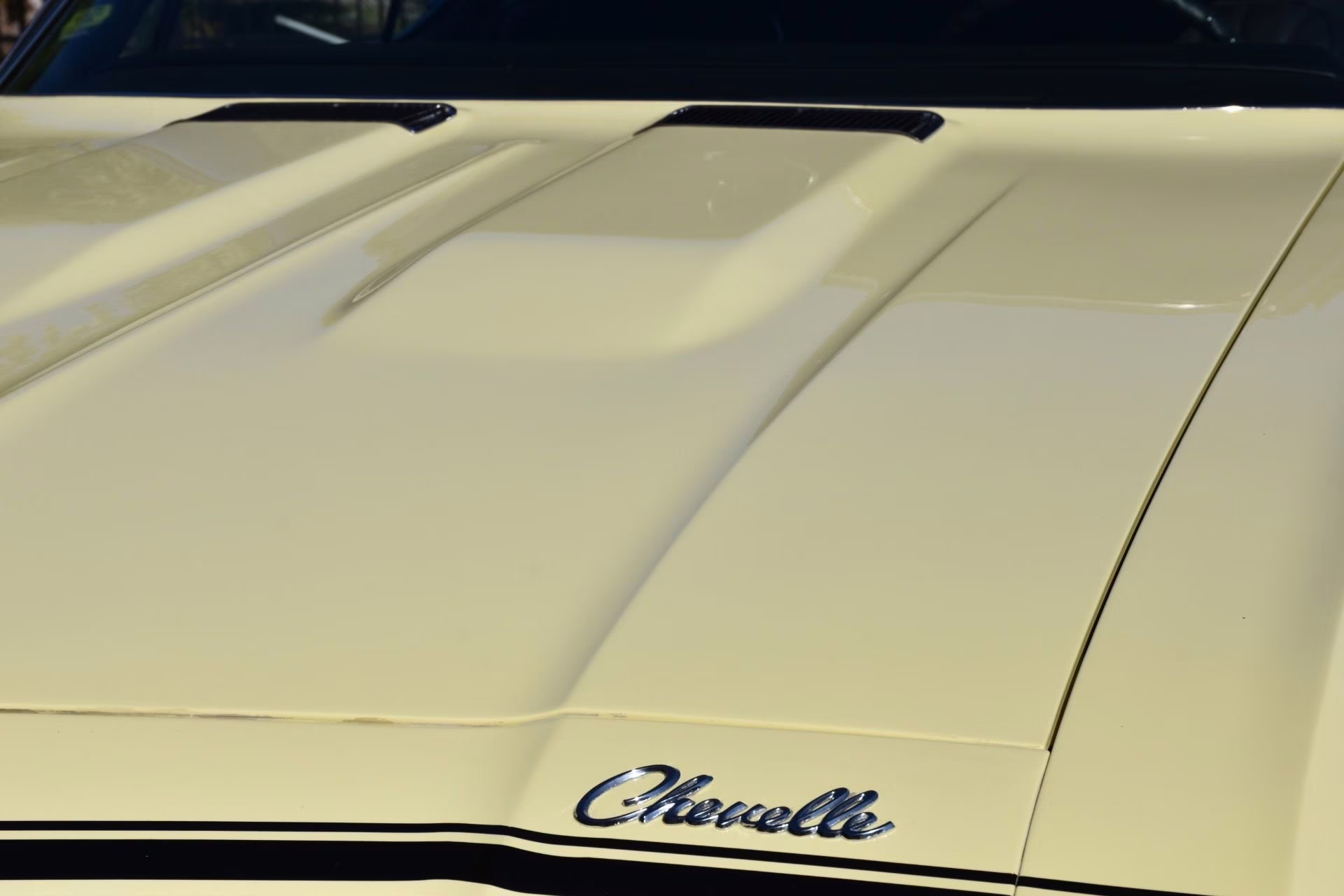 1968 Yellow Chevrolet Chevelle Coupe