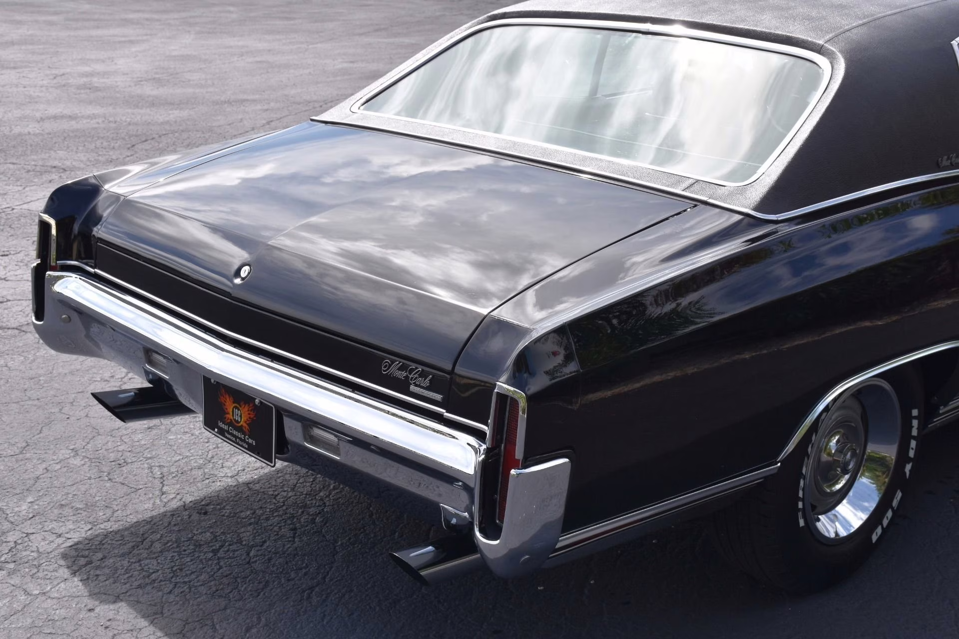 1970 Black Chevrolet Monte Carlo