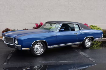 1971 Mulsanne Blue Chevrolet Monte Carlo SS