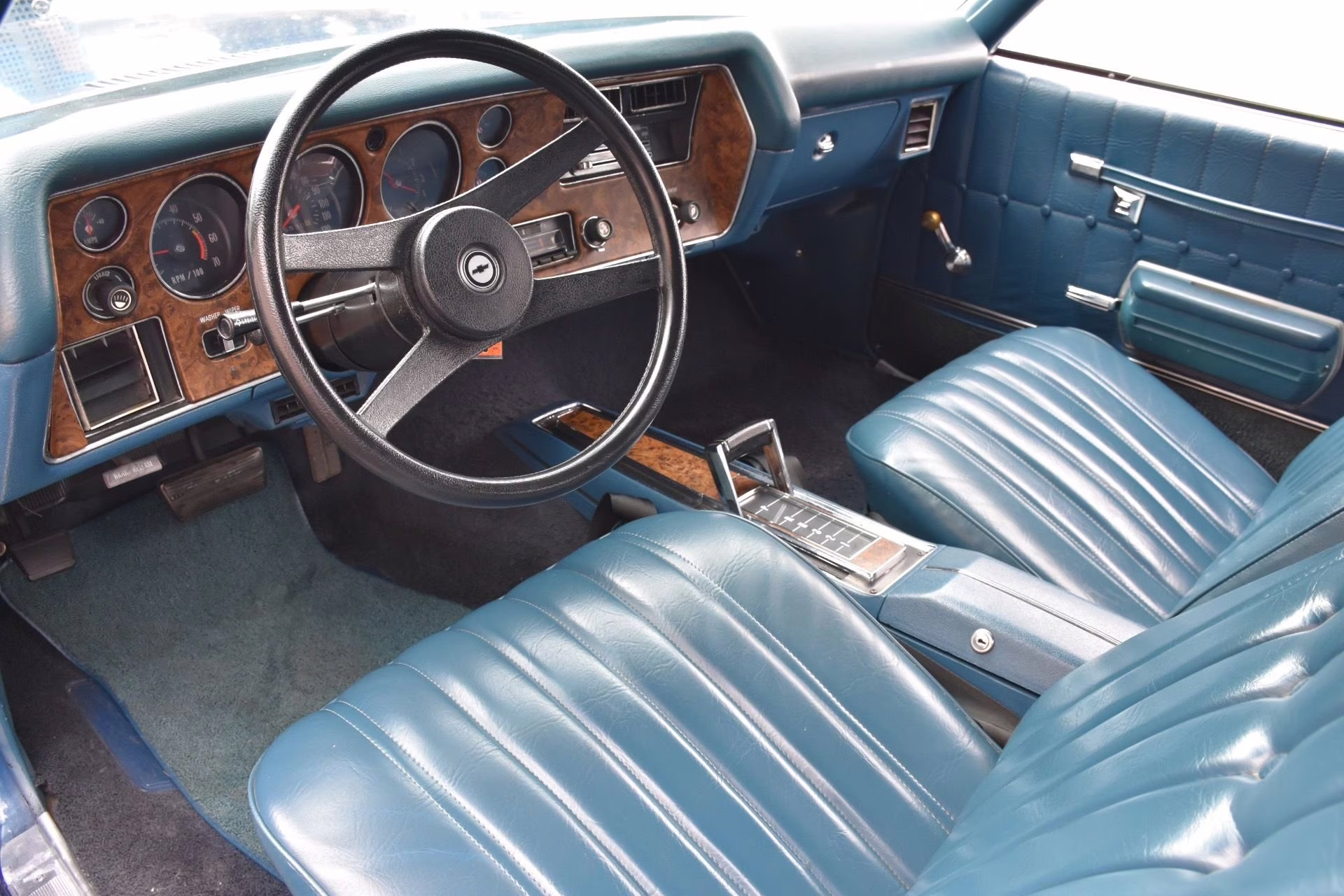 1971 Mulsanne Blue Chevrolet Monte Carlo SS