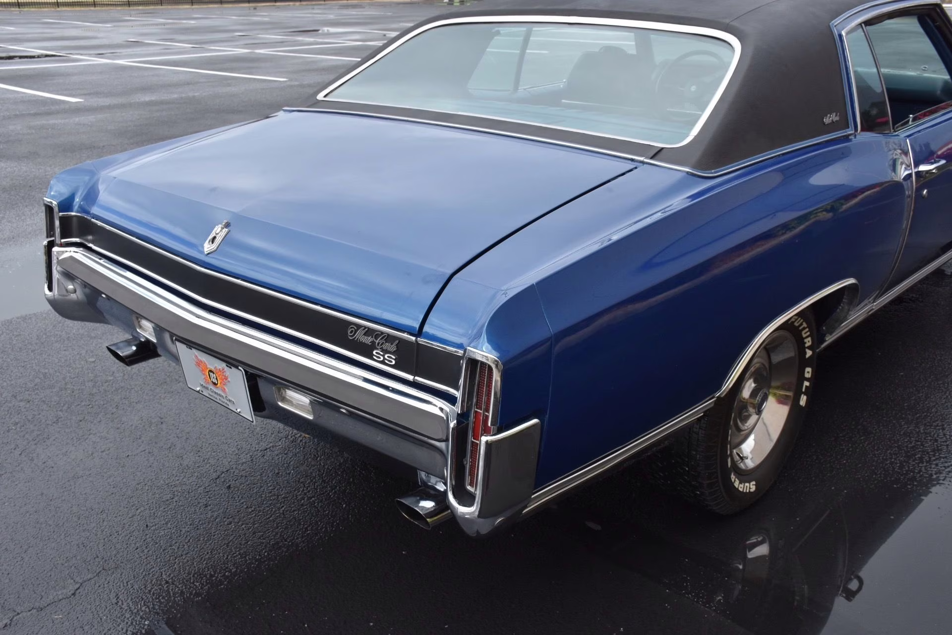 1971 Mulsanne Blue Chevrolet Monte Carlo SS
