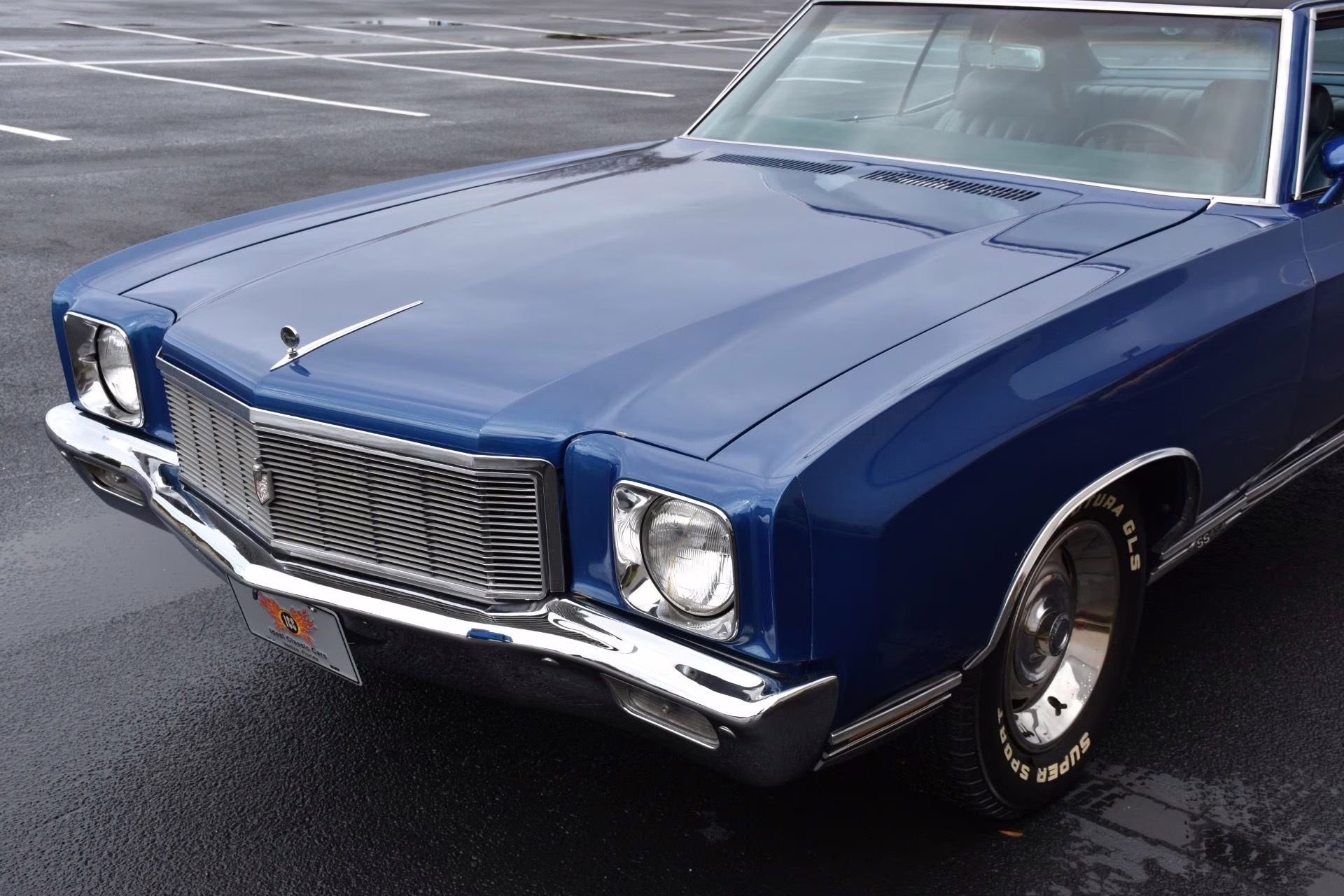 1971 Mulsanne Blue Chevrolet Monte Carlo SS