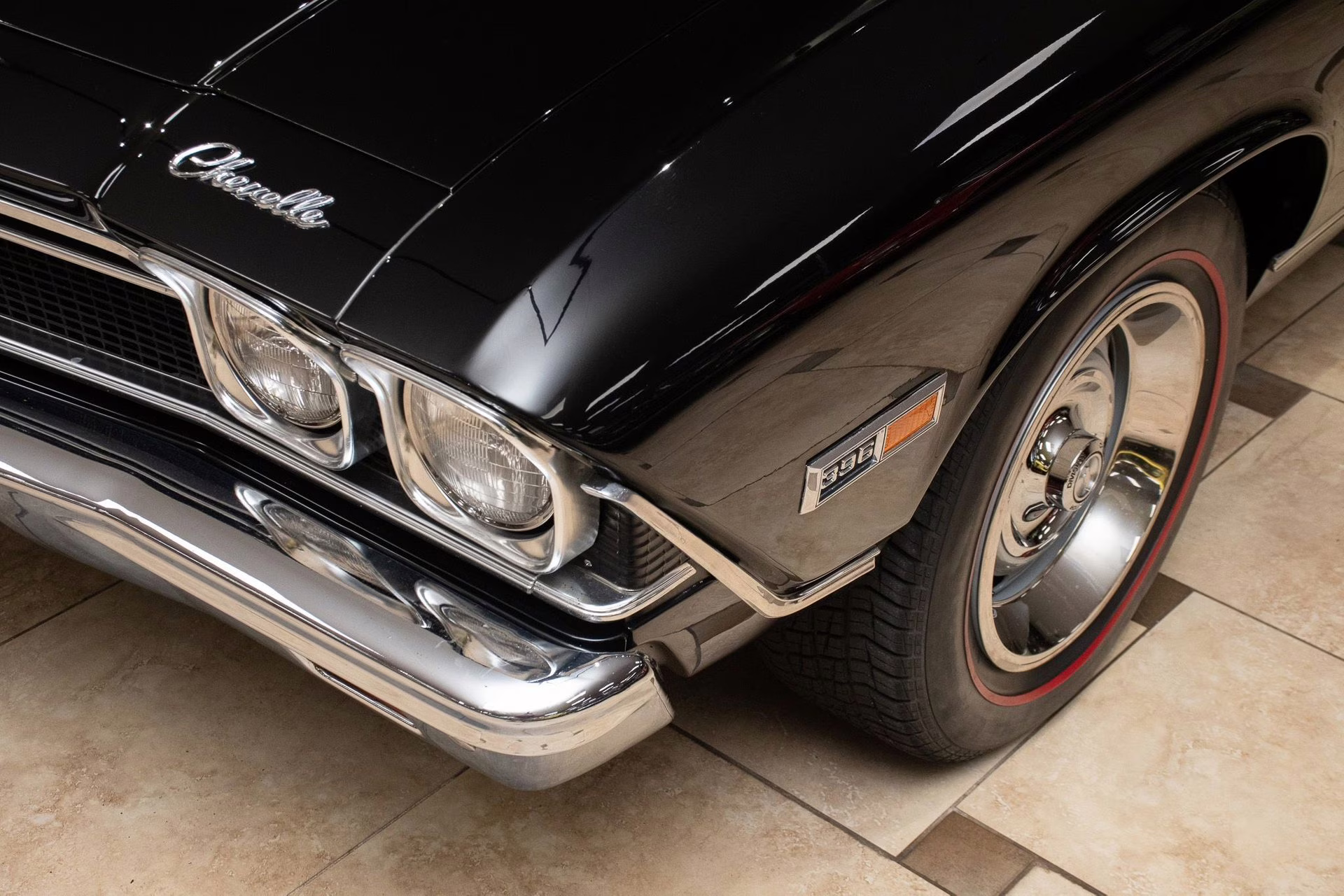 1968 Tuxedo Black Chevrolet Chevelle