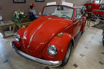 1970 Poppy Red Volkswagen Beetle