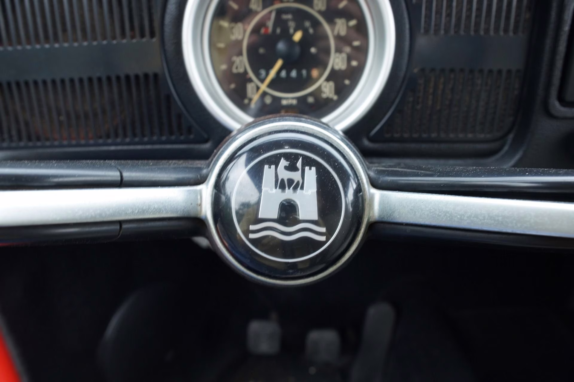 1970 Poppy Red Volkswagen Beetle