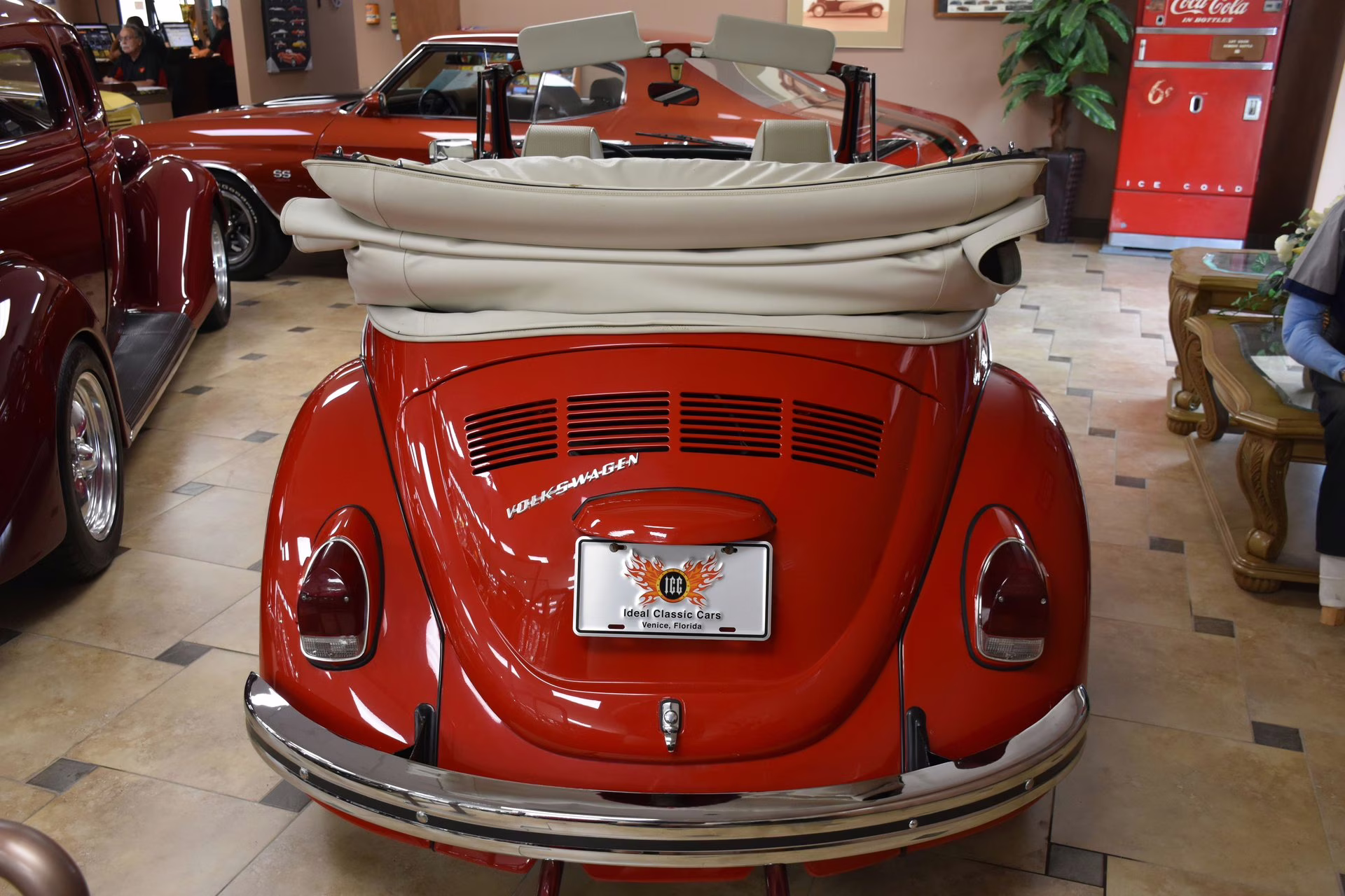 1970 Poppy Red Volkswagen Beetle