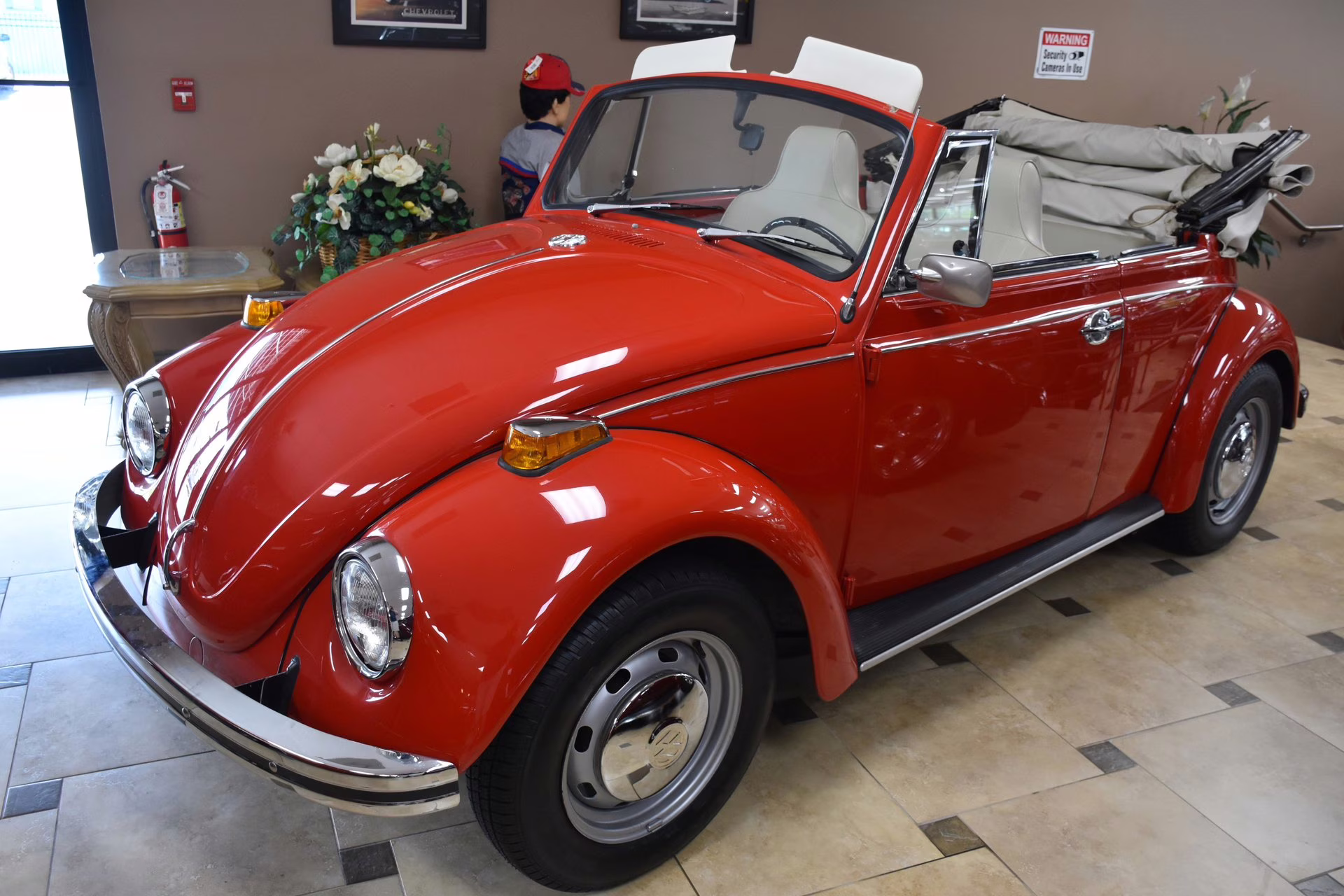 1970 Poppy Red Volkswagen Beetle