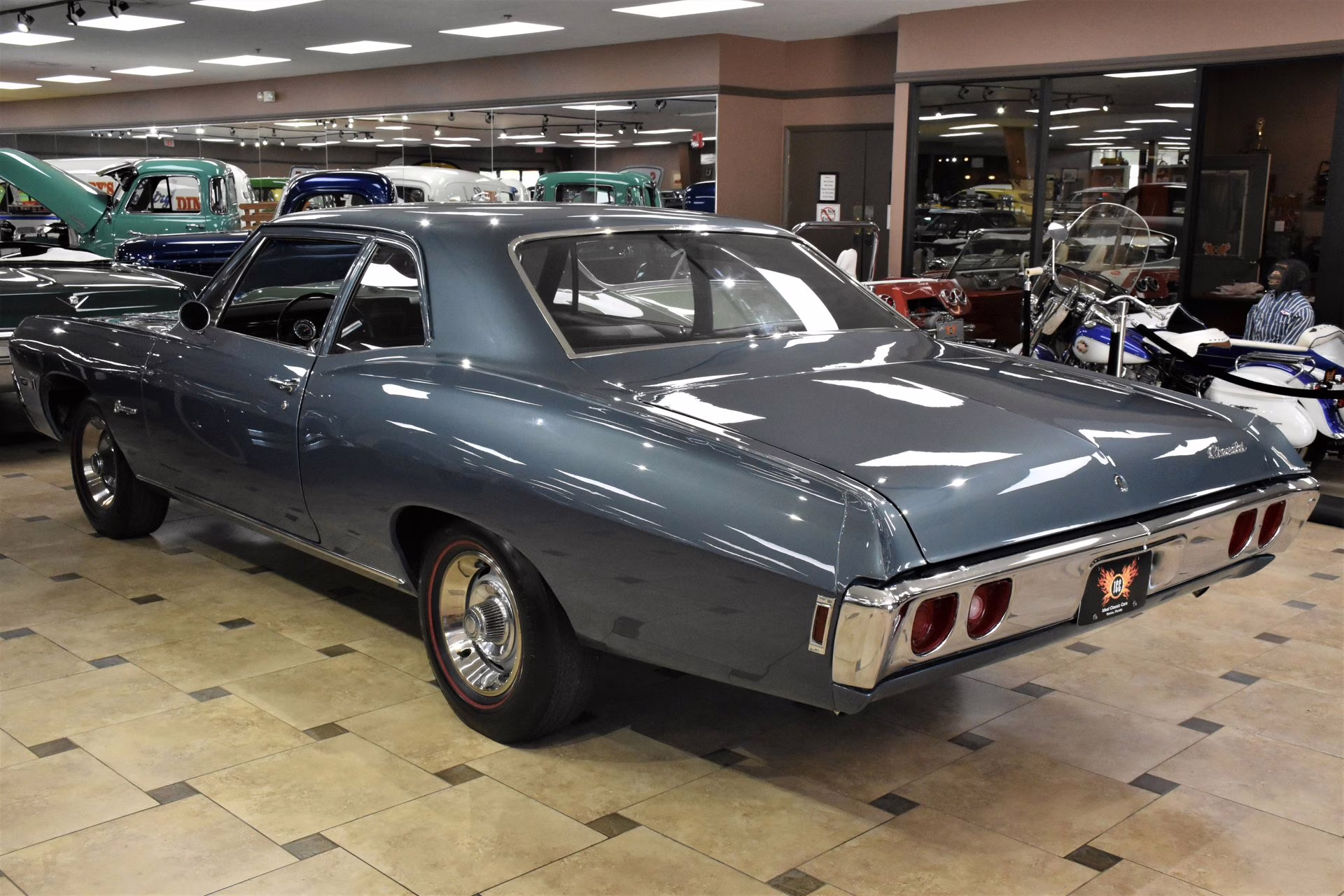 1968 Teal Blue Chevrolet Biscayne