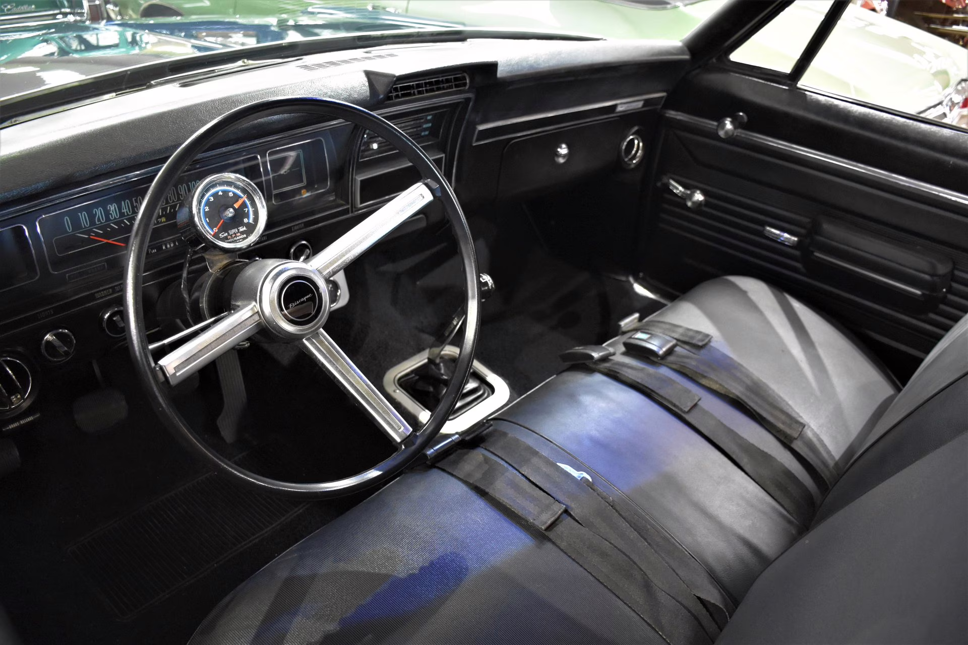 1968 Teal Blue Chevrolet Biscayne