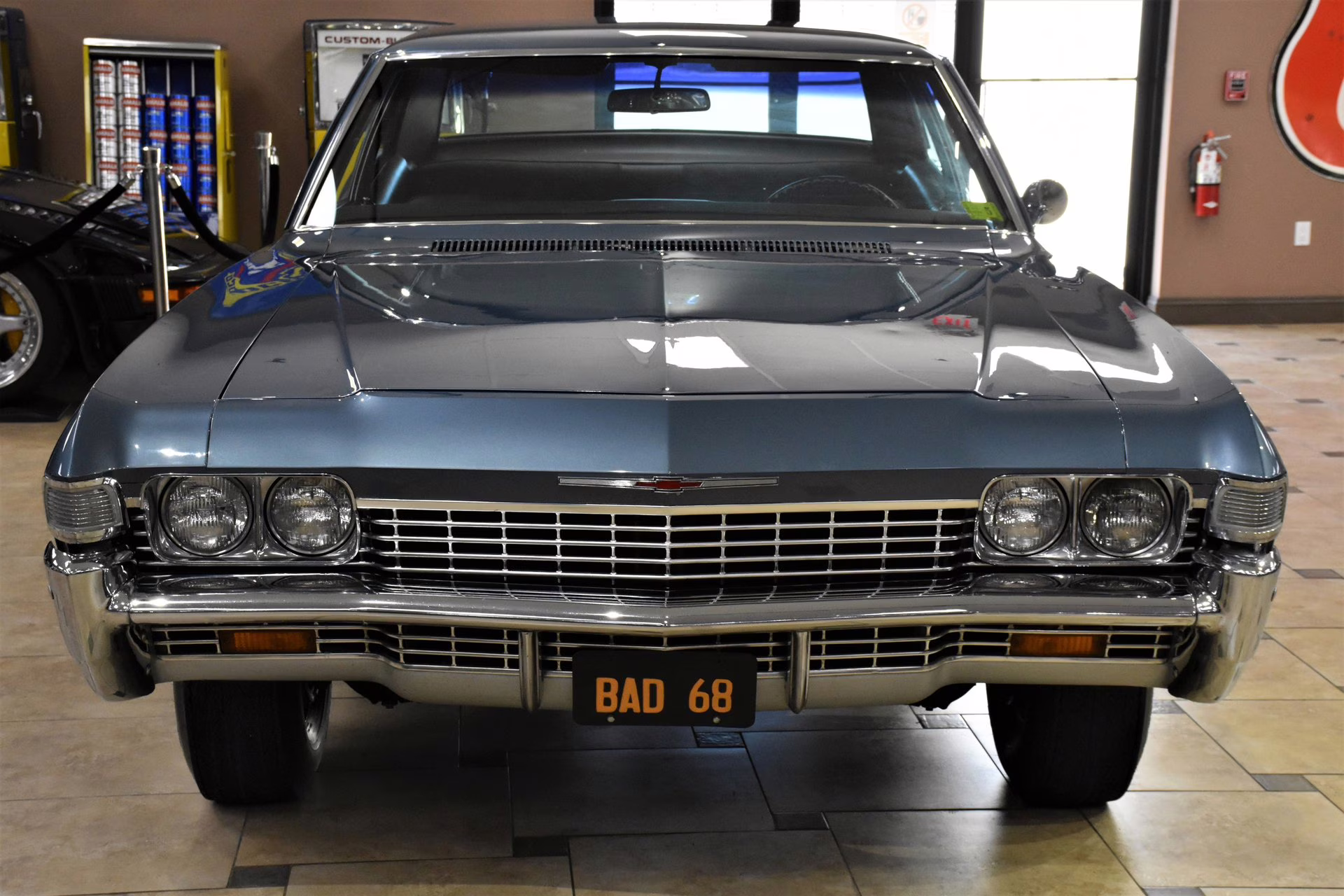 1968 Teal Blue Chevrolet Biscayne