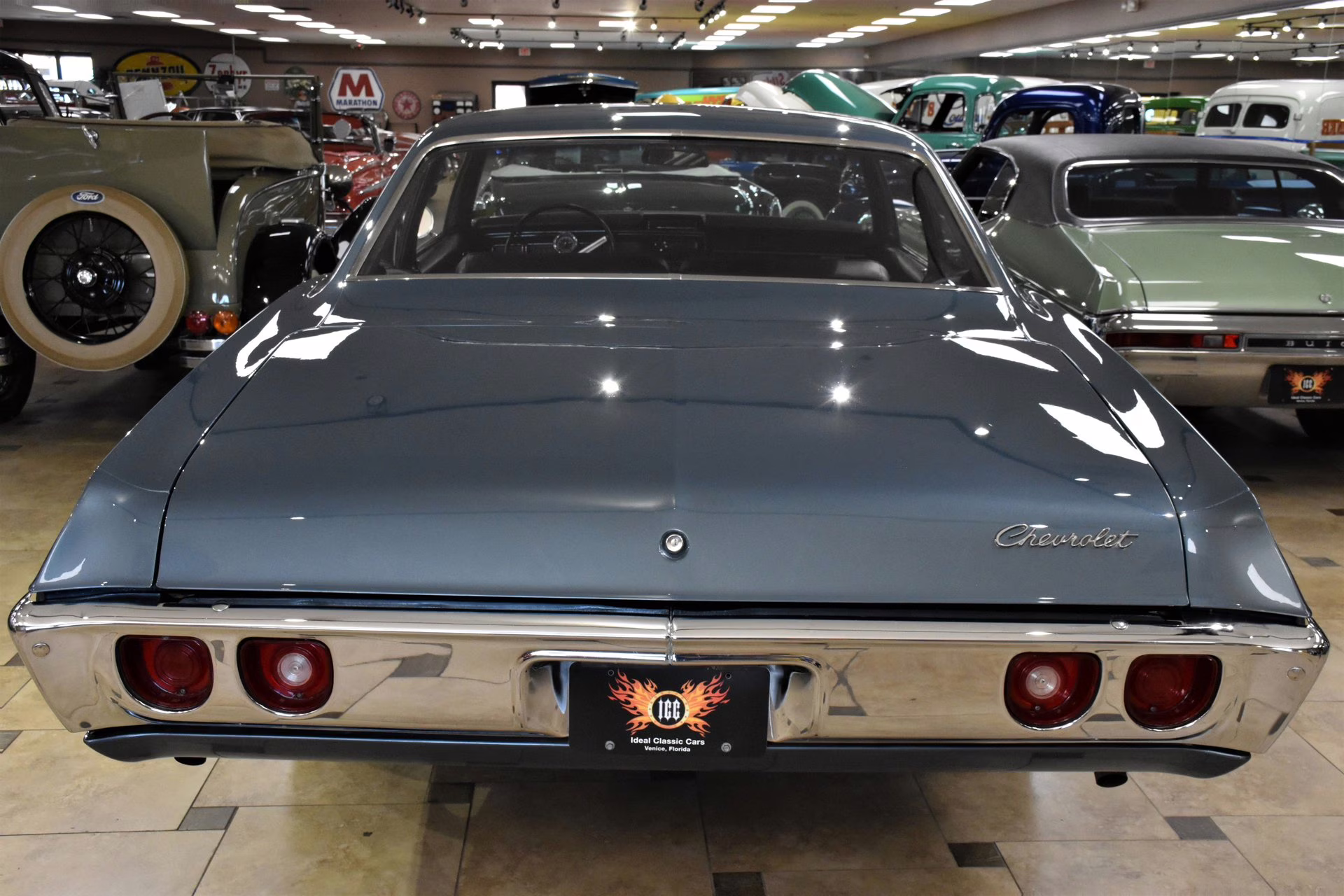 1968 Teal Blue Chevrolet Biscayne