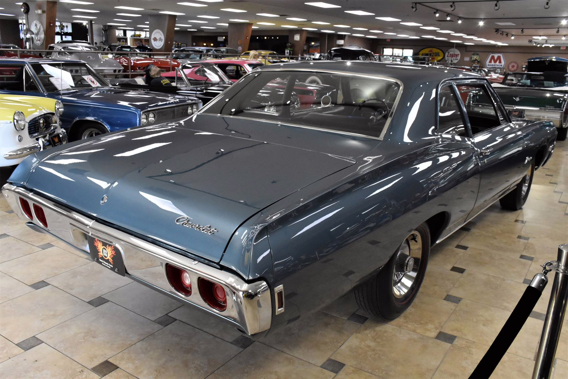 1968 Teal Blue Chevrolet Biscayne