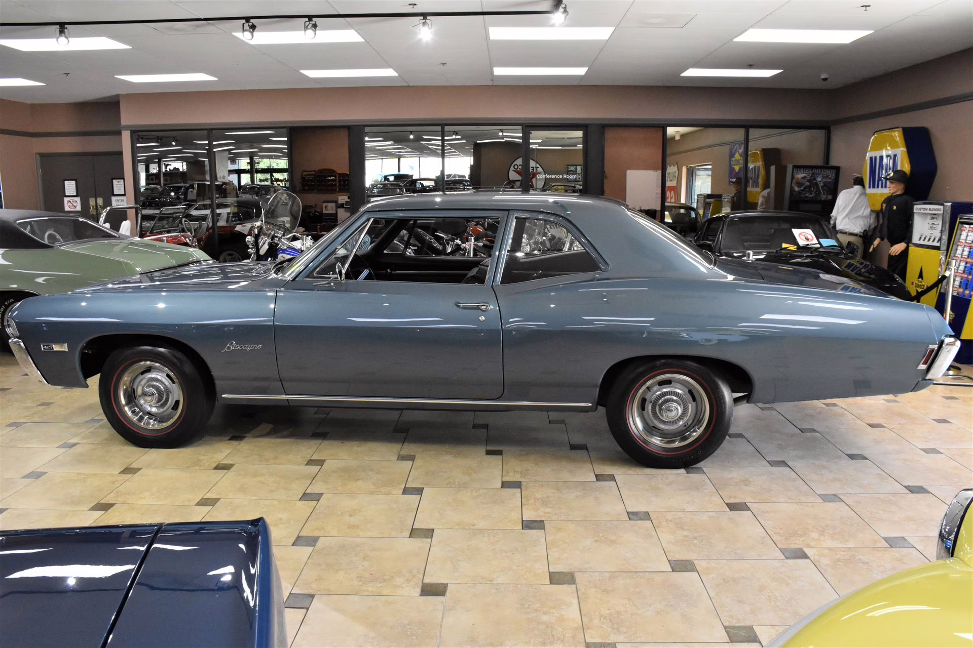 1968 Teal Blue Chevrolet Biscayne