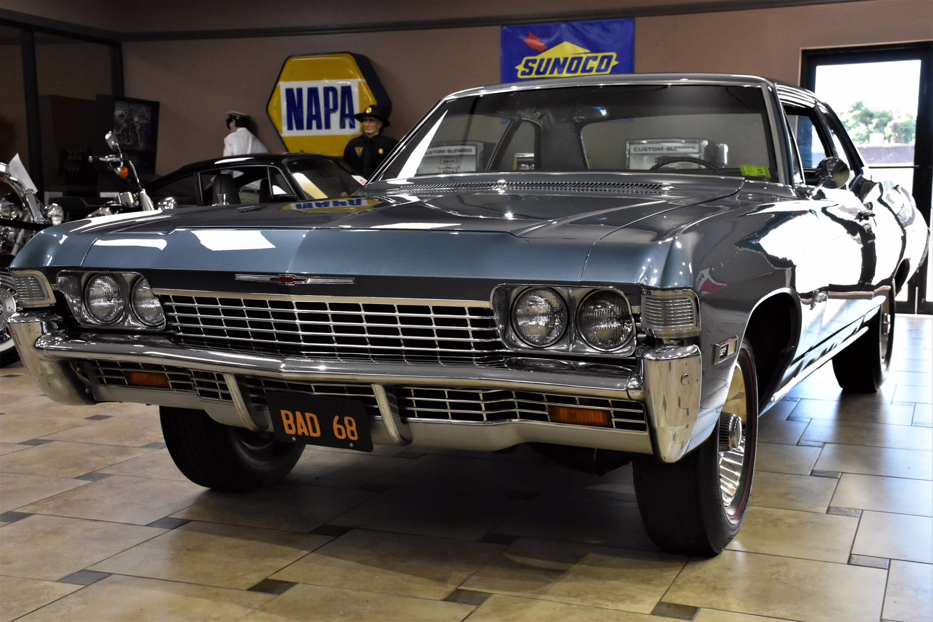 1968 Teal Blue Chevrolet Biscayne