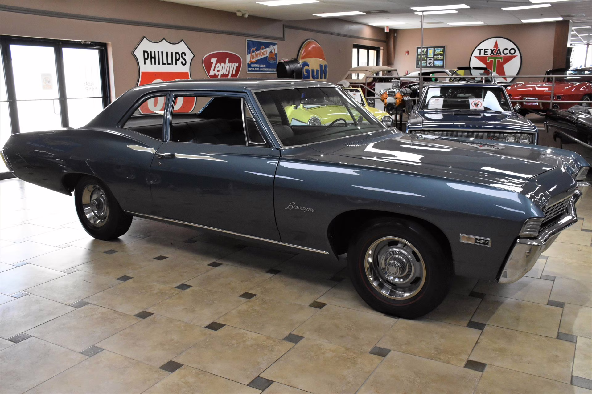 1968 Teal Blue Chevrolet Biscayne