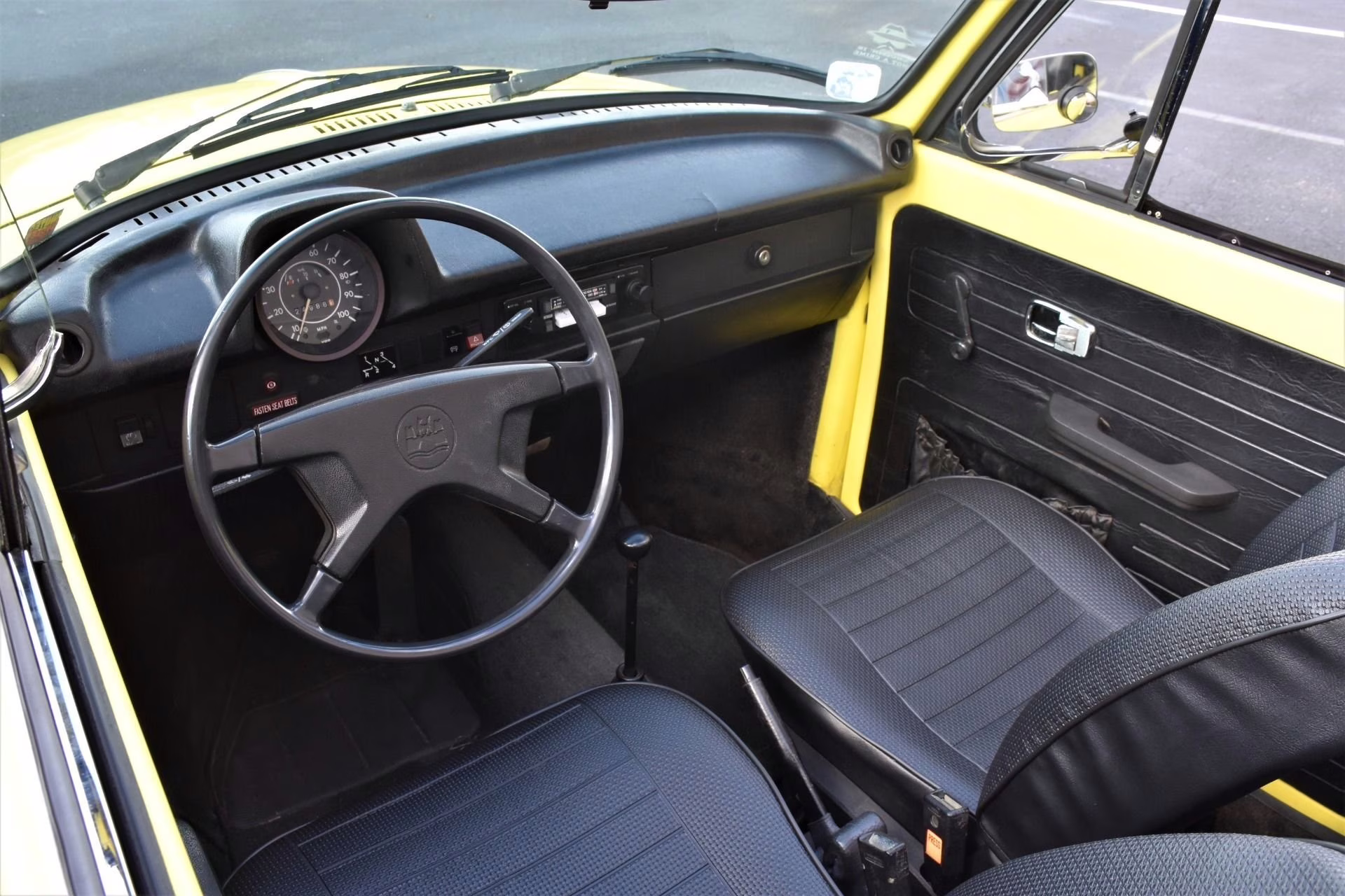 1974 Rallye Yellow Volkswagen Beetle