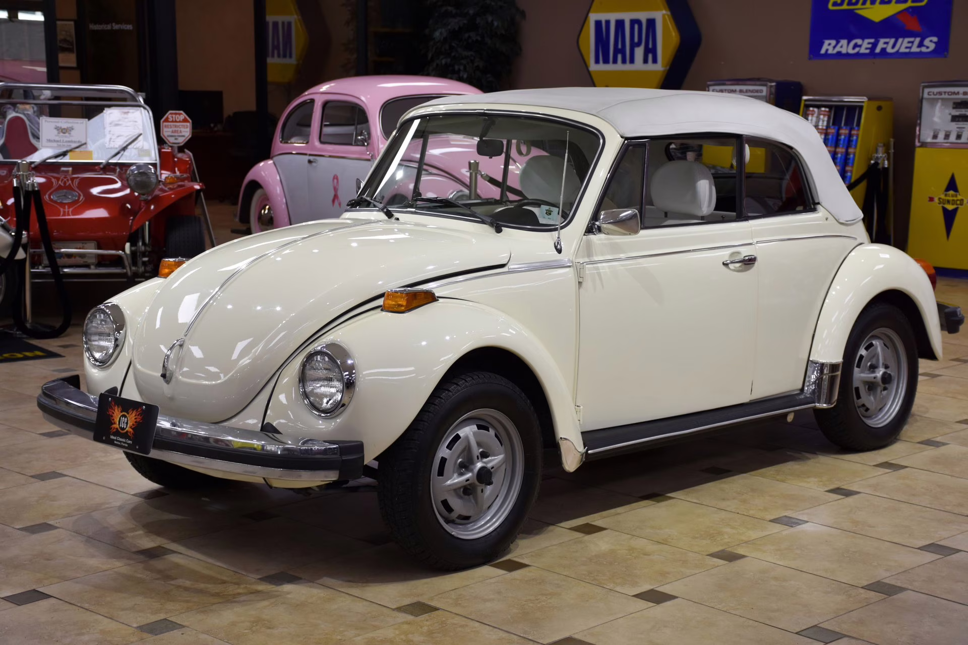 1976 Light Ivory Volkswagen Super Beetle