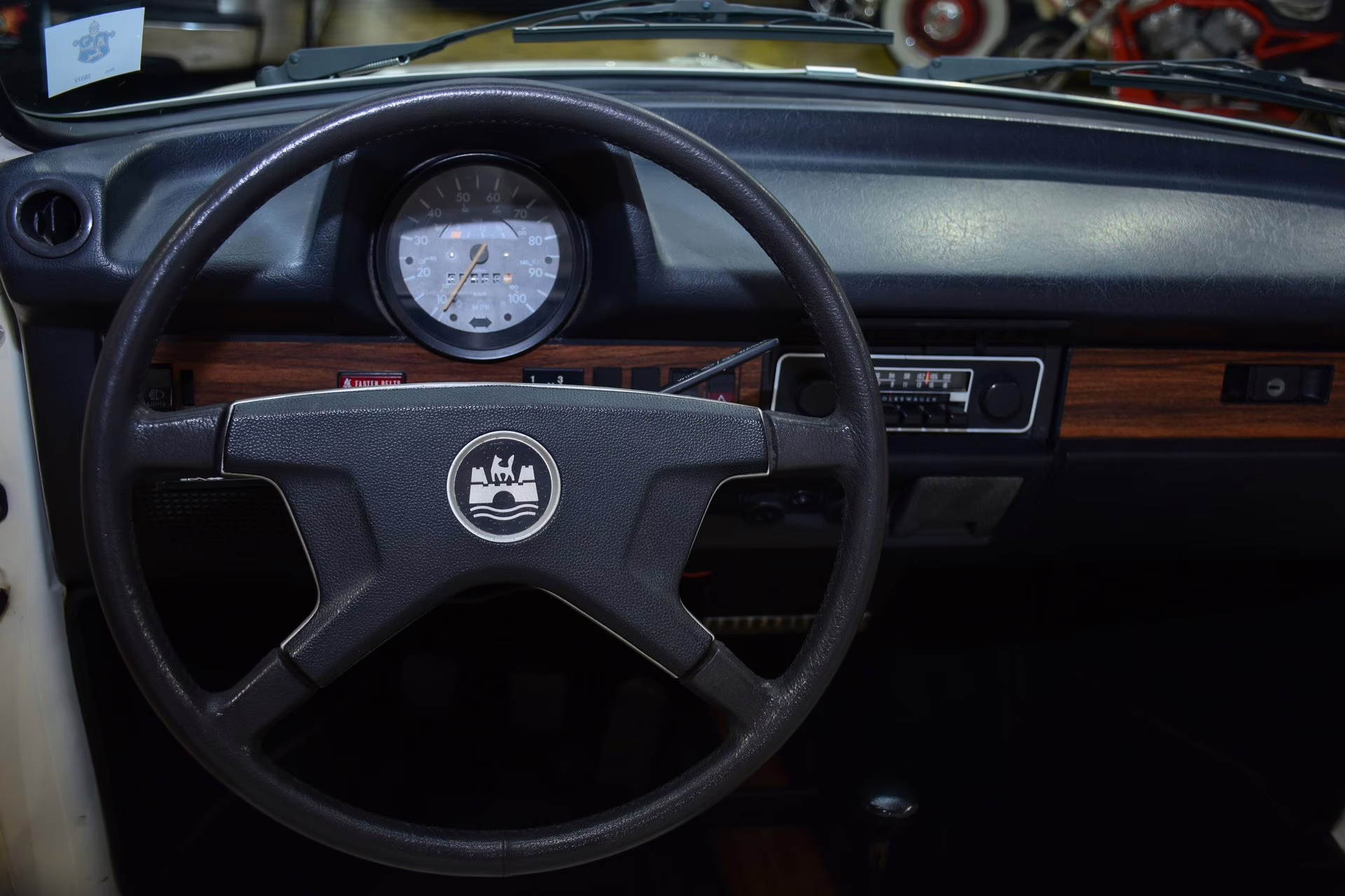 1976 Light Ivory Volkswagen Super Beetle