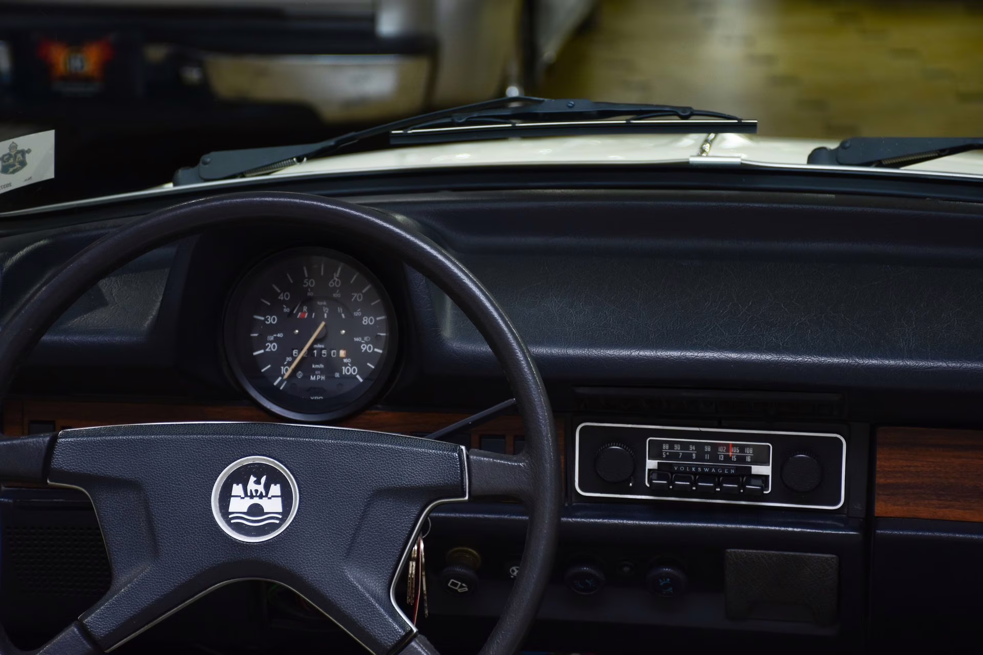 1976 Light Ivory Volkswagen Super Beetle