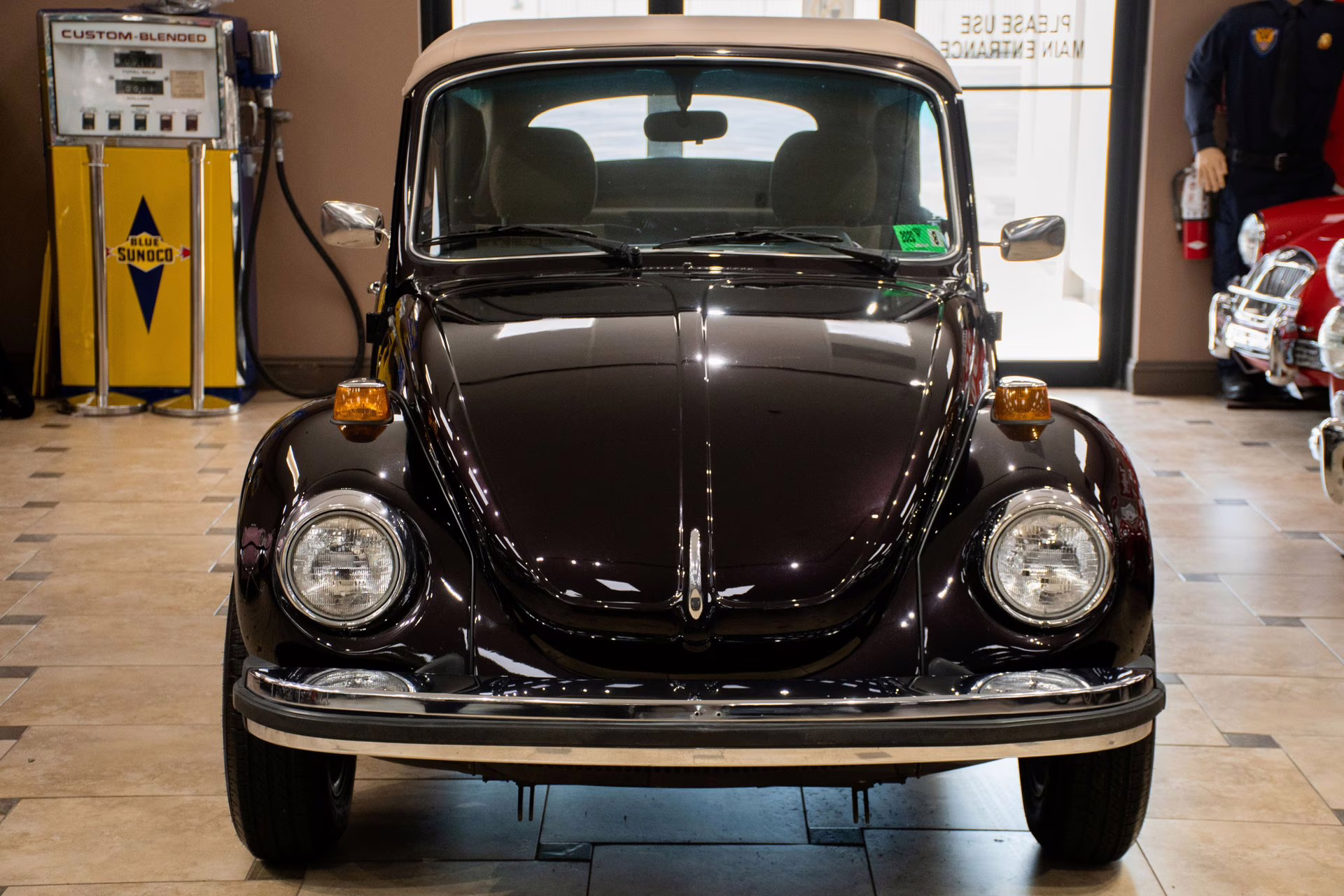 1977 Black Cherry Volkswagen Super Beetle