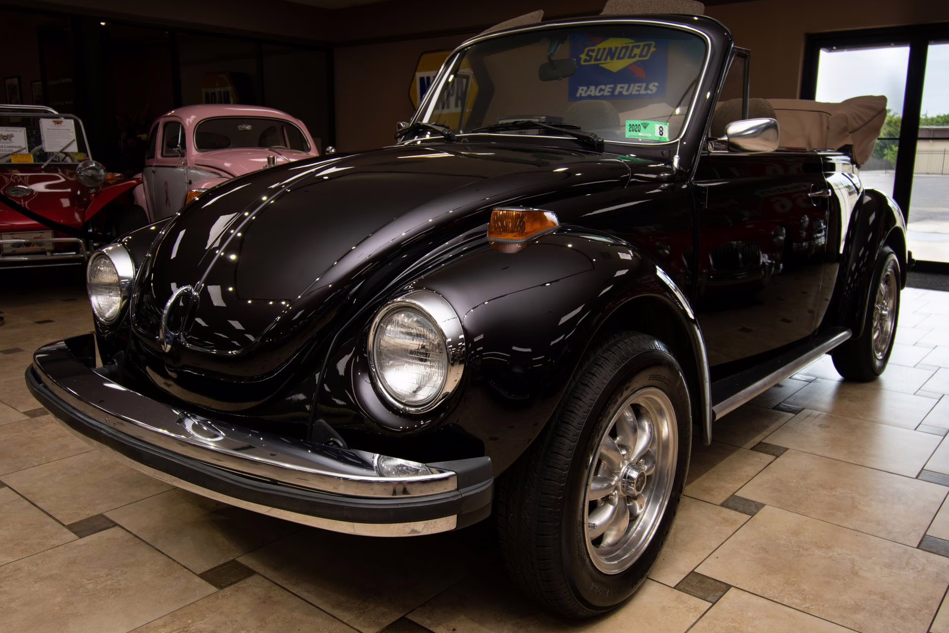 1977 Black Cherry Volkswagen Super Beetle