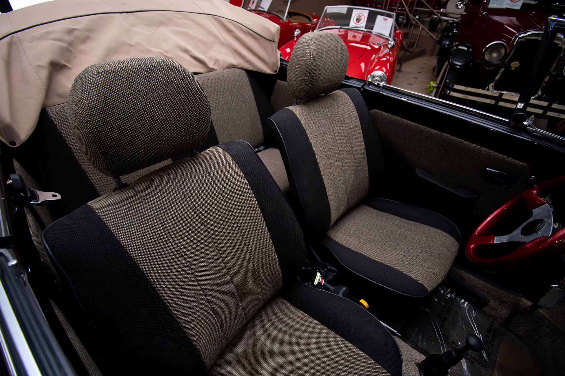 1977 Black Cherry Volkswagen Super Beetle