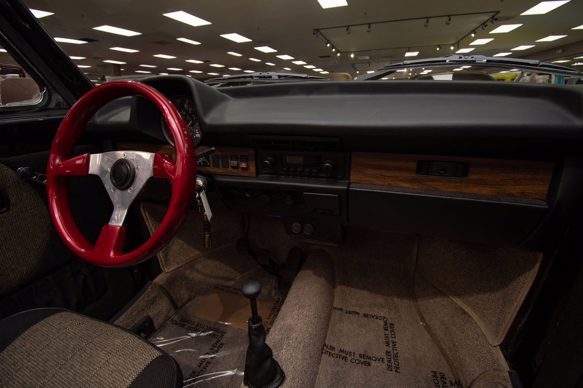 1977 Black Cherry Volkswagen Super Beetle