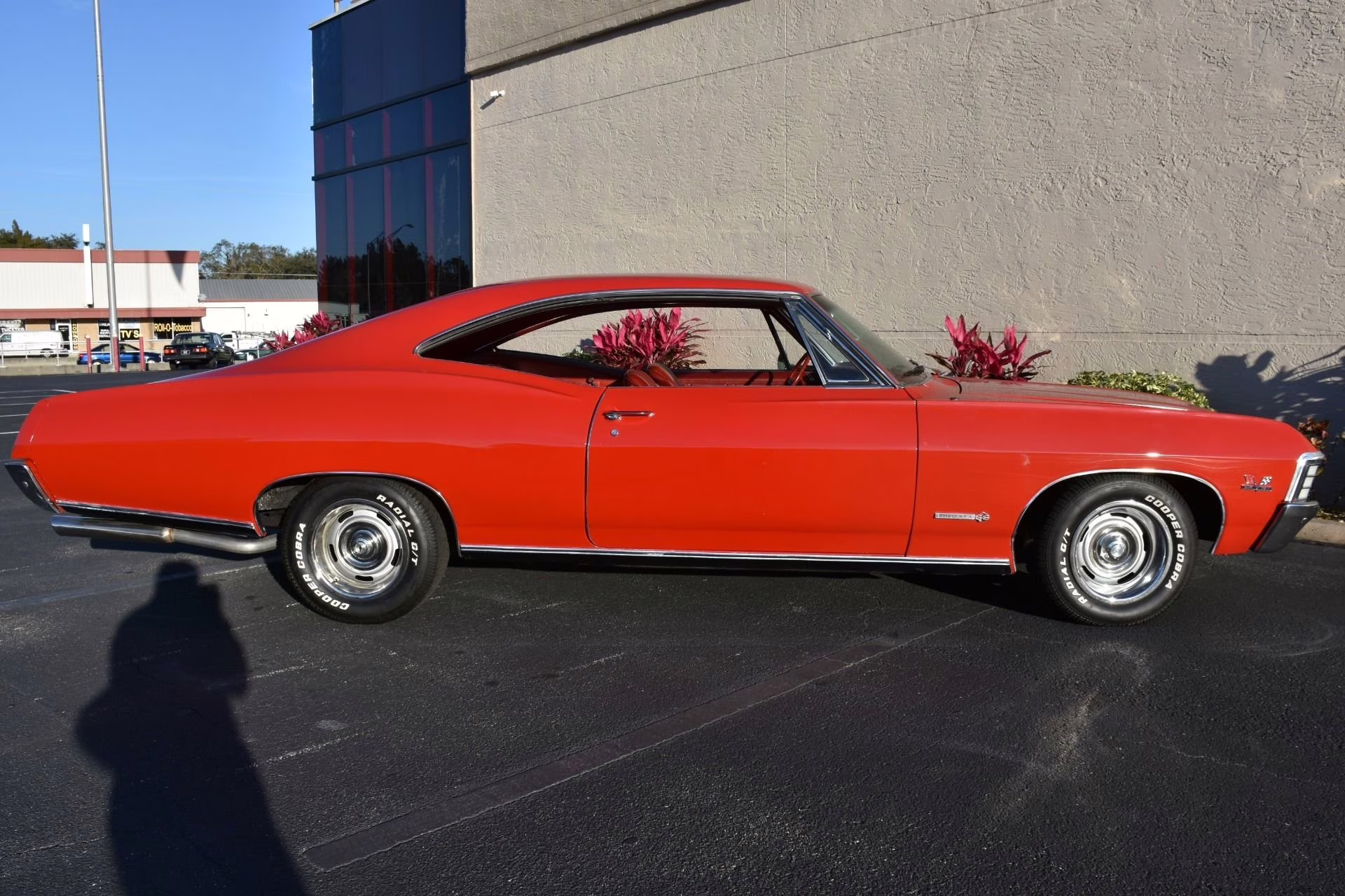 1967 Red Chevrolet Impala Coupe