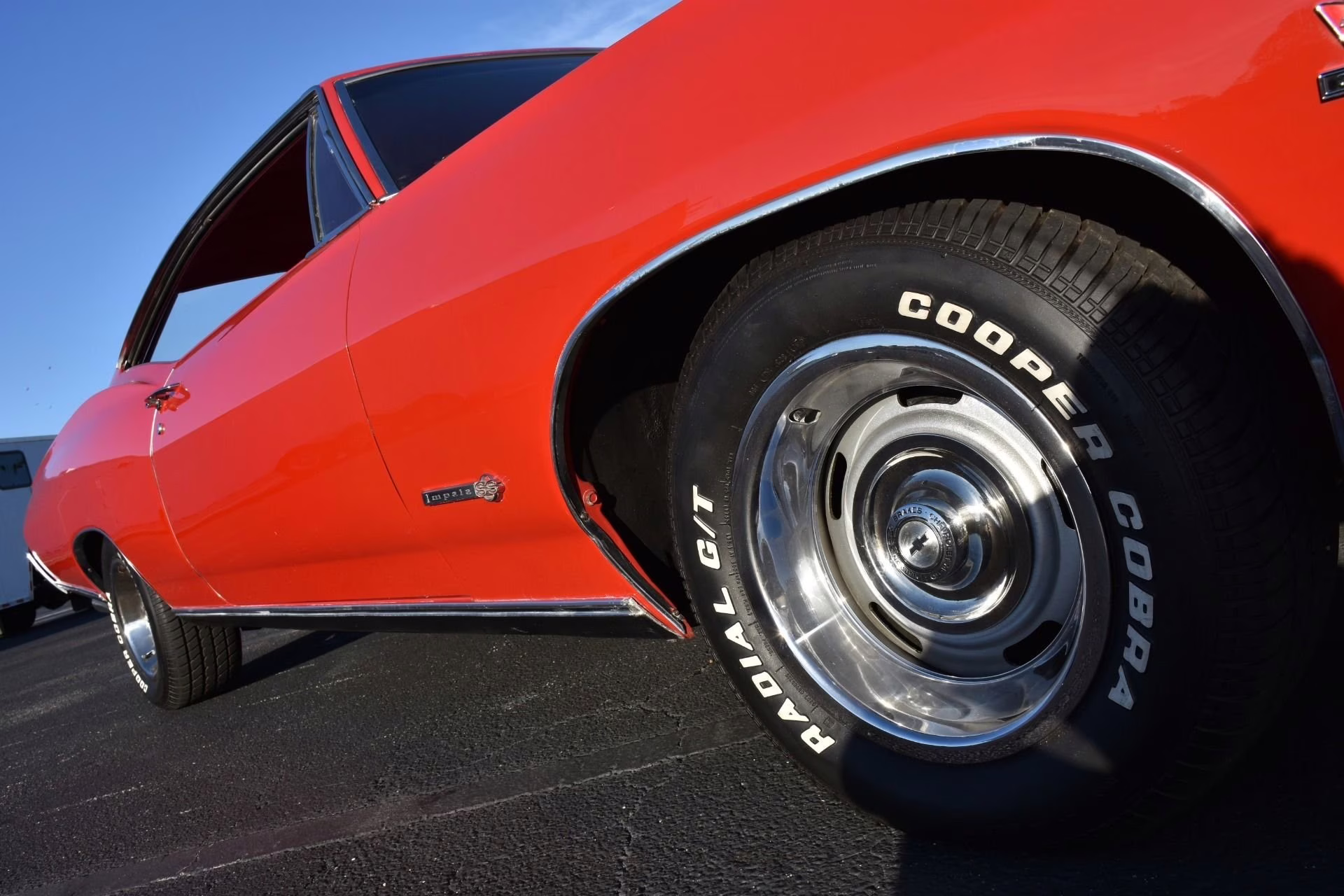 1967 Red Chevrolet Impala Coupe