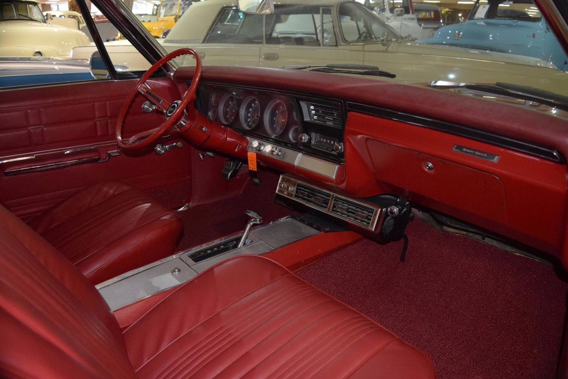1967 Red Chevrolet Impala Coupe